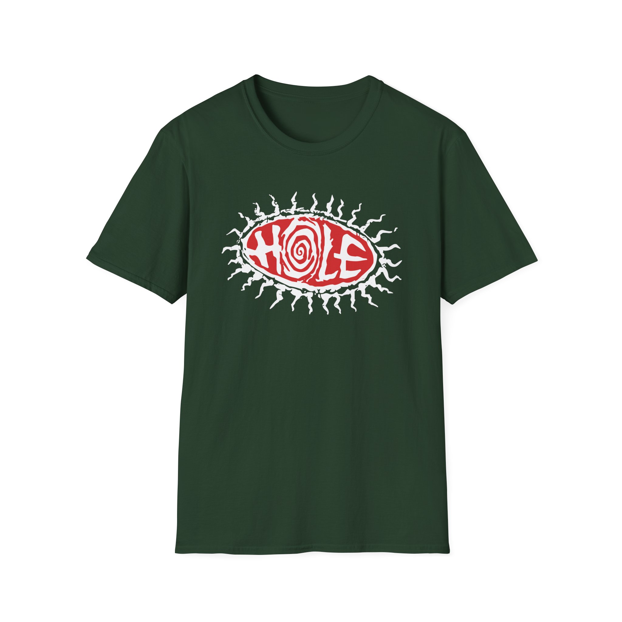 Manhead Hole Eyeball Unisex Softstyle T-Shirt - Image 7