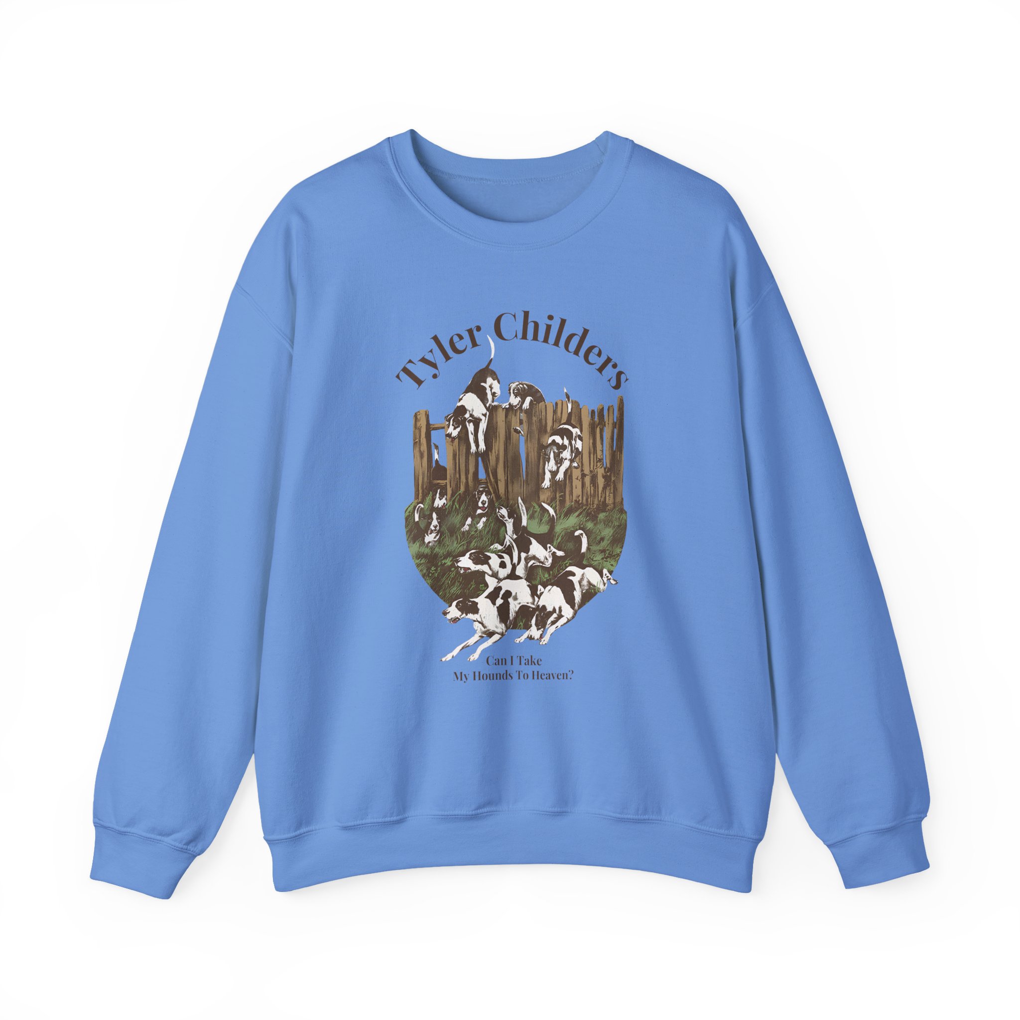Tyler Childers Grey Hounds Unisex Heavy Blend™ Crewneck Sweatshirt - Image 11