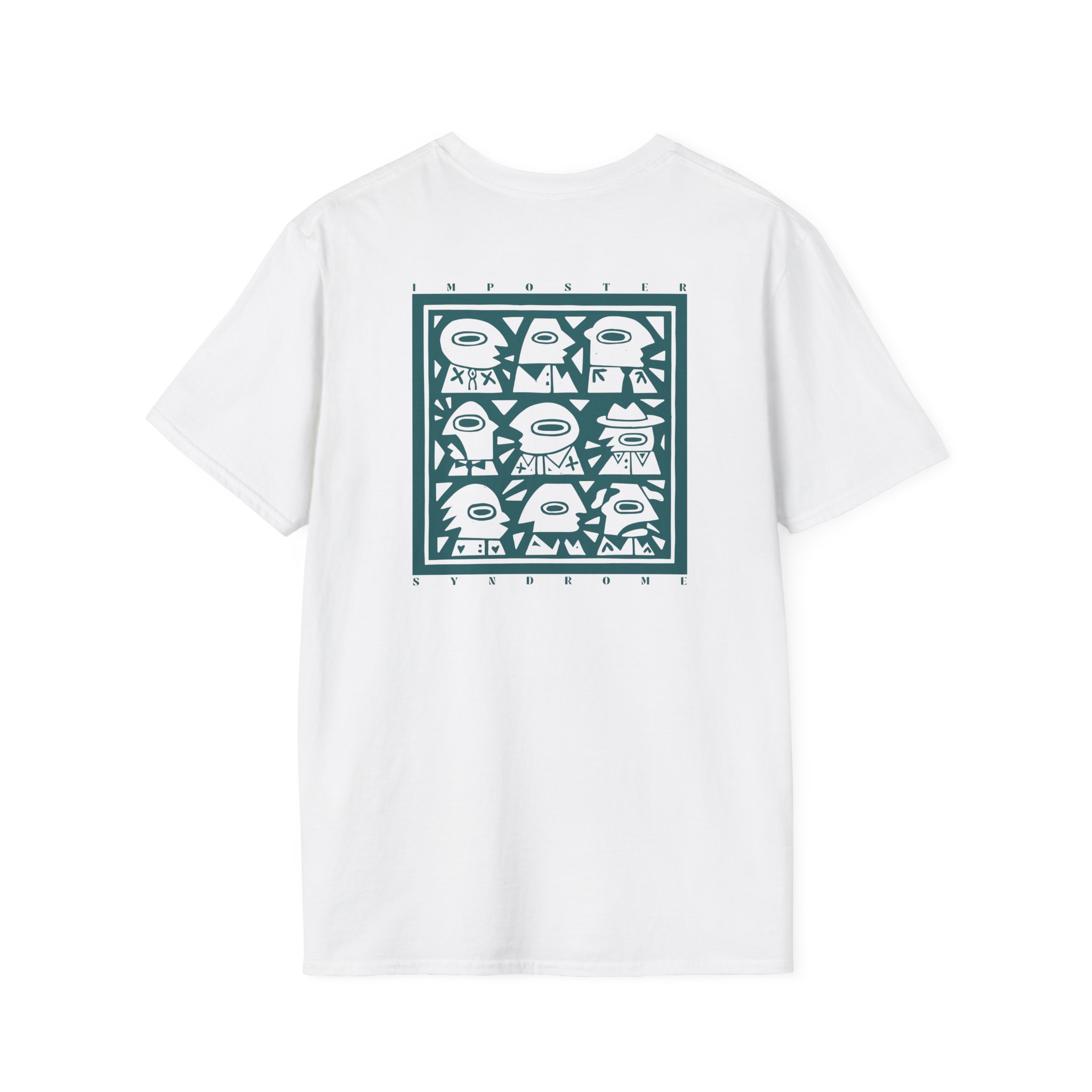 Lime Cordiale Imposter Syndrome Unisex Softstyle T-Shirt - Image 4