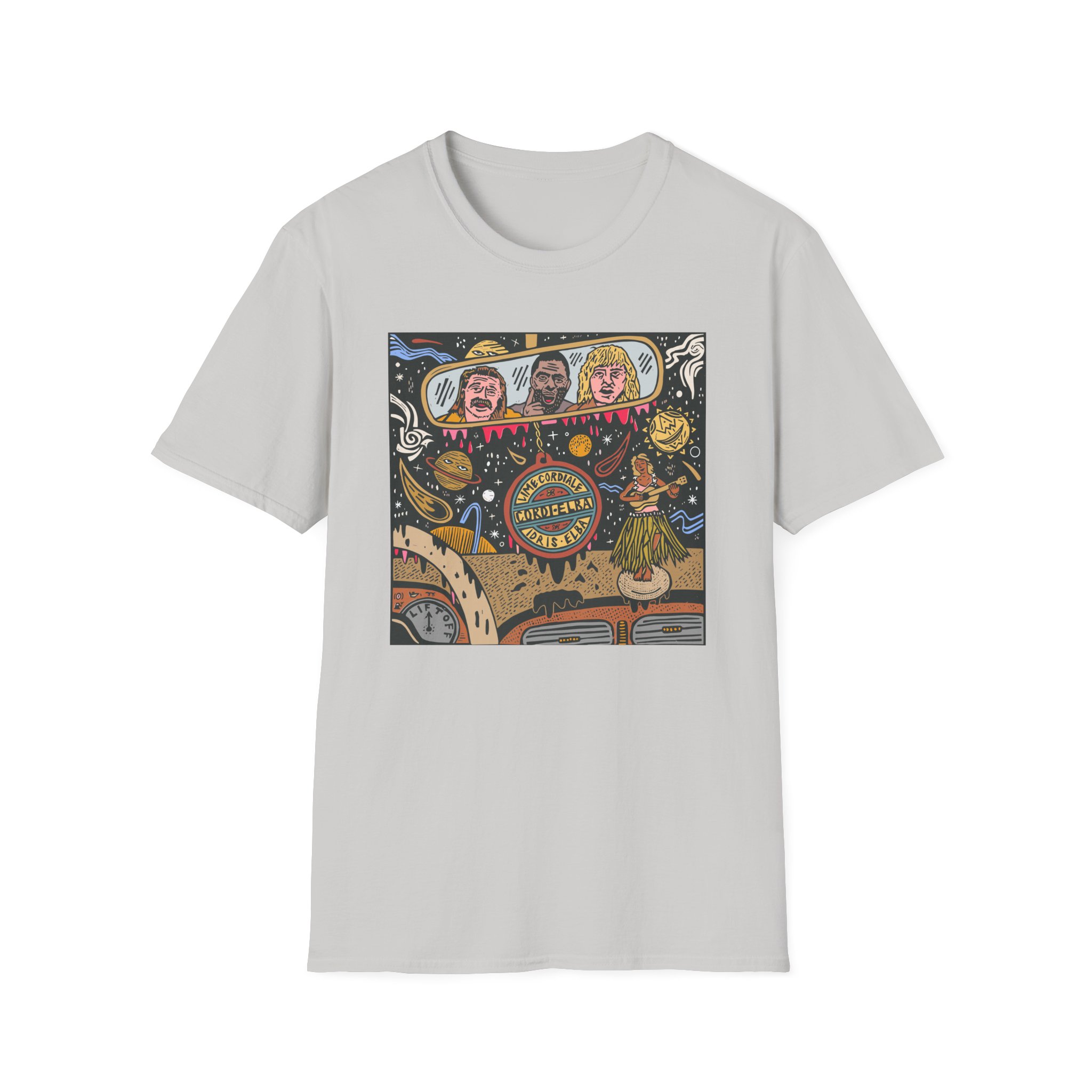 Lime Cordiale Cordi Elba Unisex Softstyle T-Shirt - Image 5