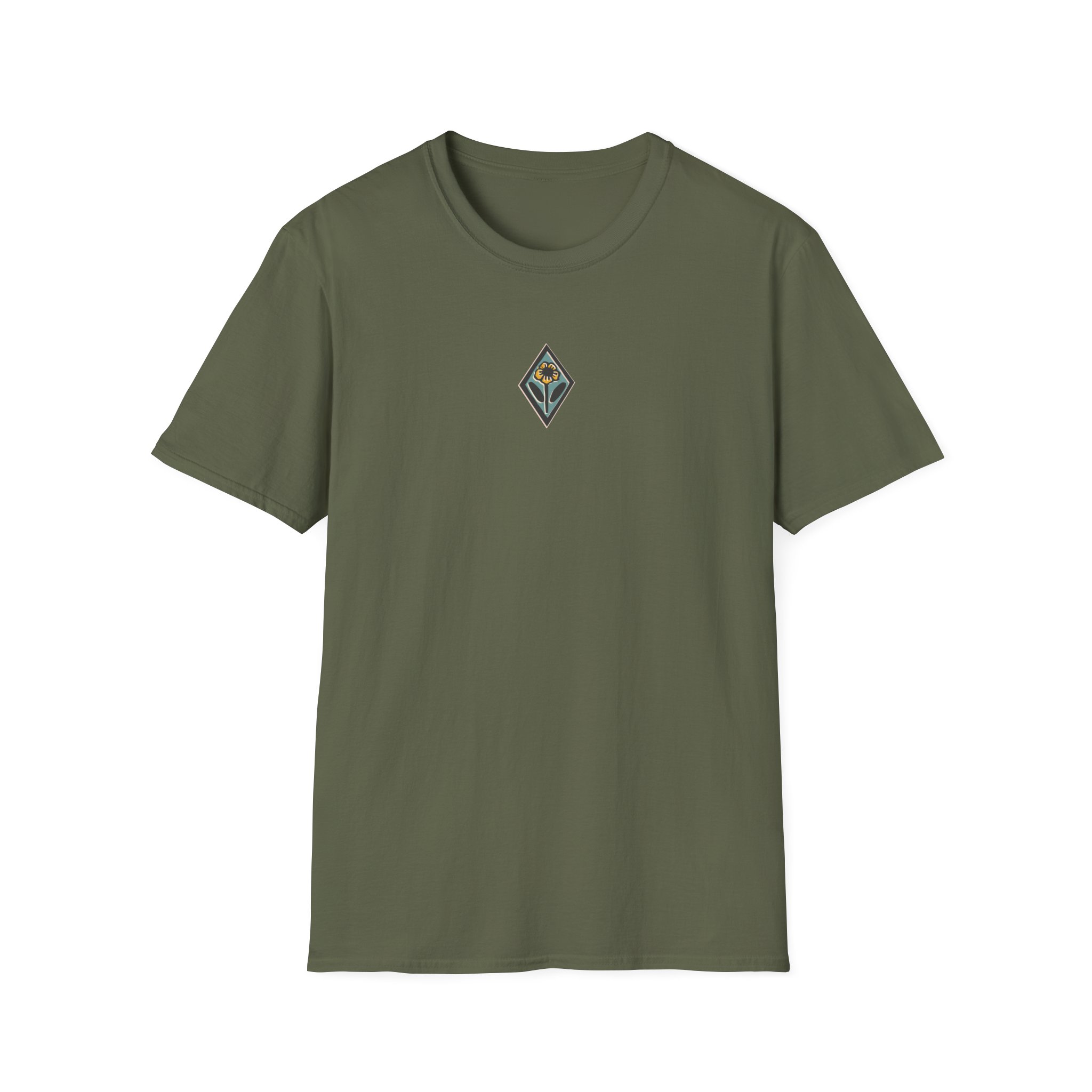 Lime Cordiale Pedestal Unisex Softstyle T-Shirt - Image 7