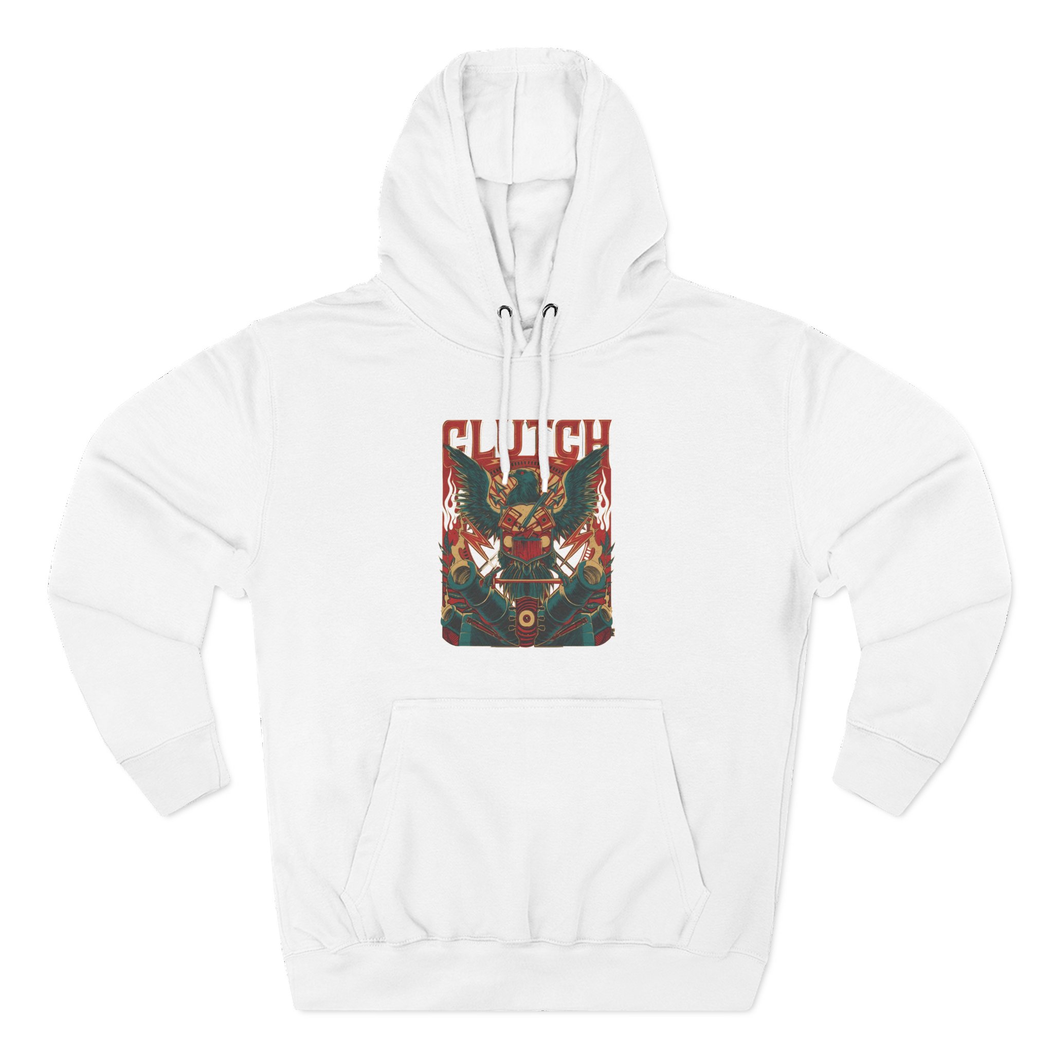Clutch Eagle Eye Three-Panel Fleece Hoodie - Image 3
