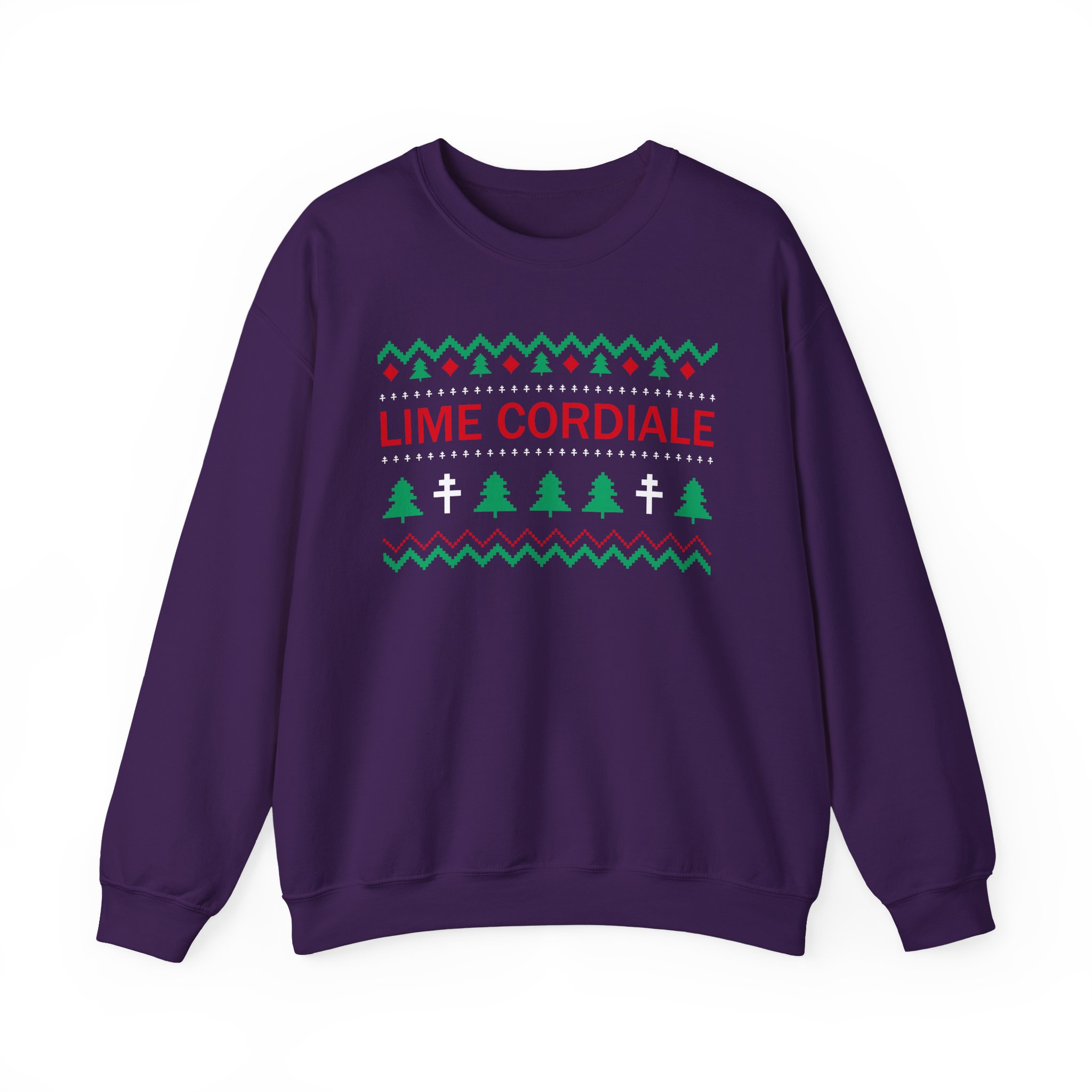 Lime Cordiale Unisex Heavy Blend™ Crewneck Sweatshirt - Image 11