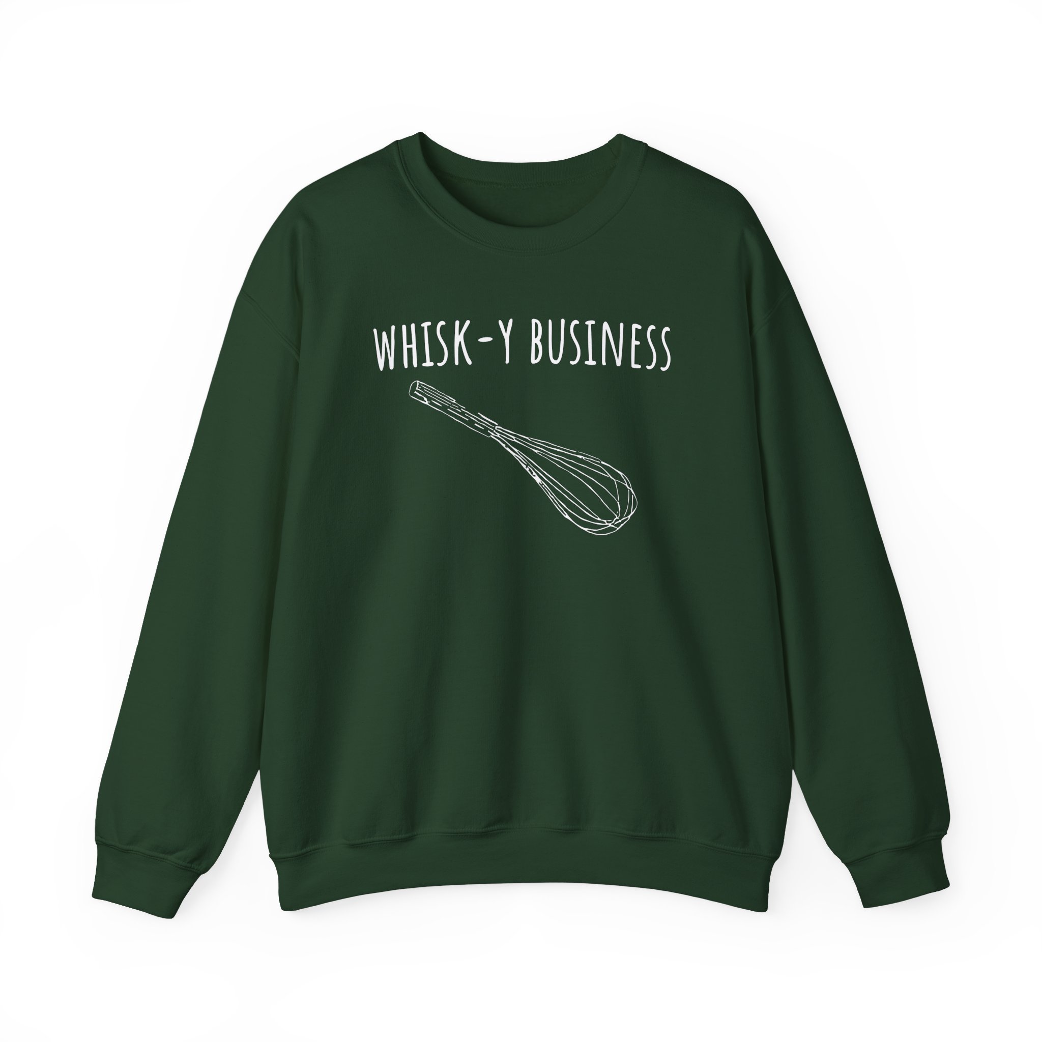 Joshua Weissman Whisk-y Business Unisex Heavy Blend™ Crewneck Sweatshirt - Image 7