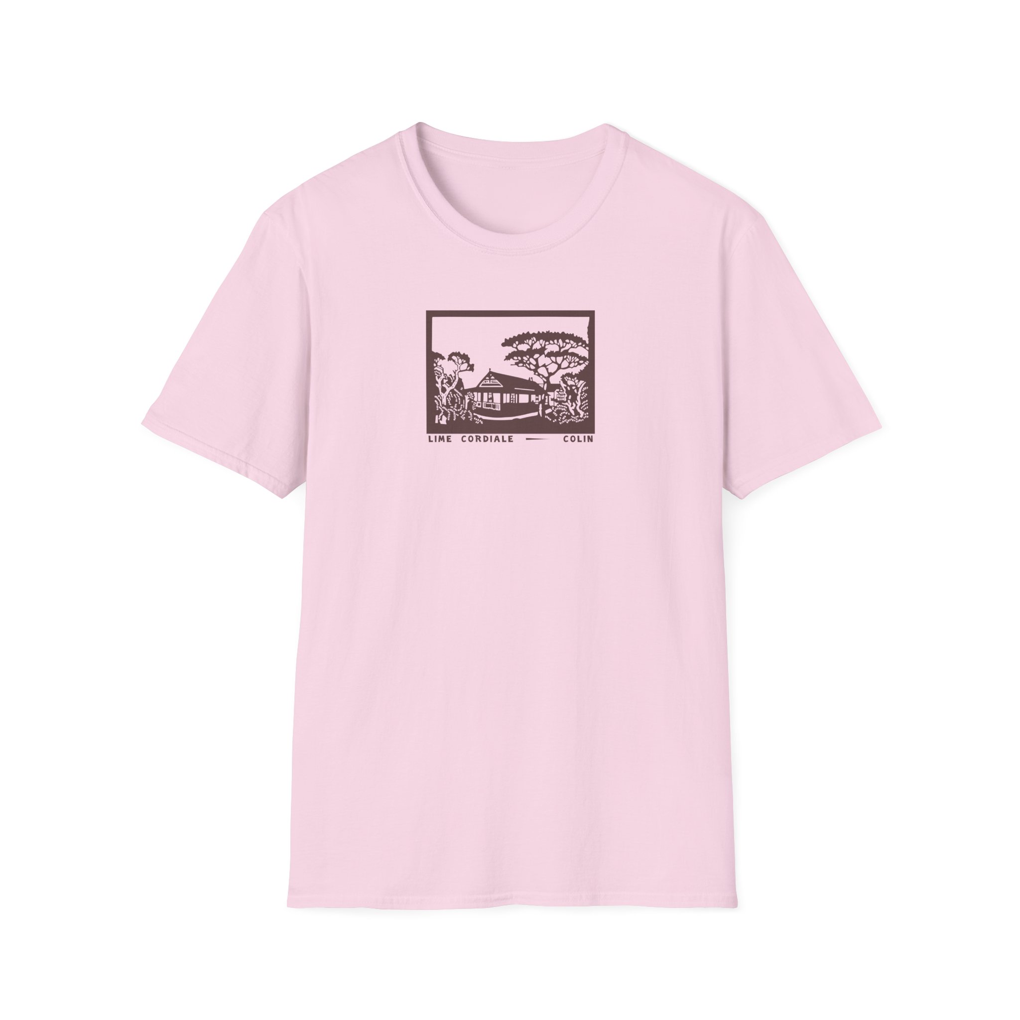 Lime Cordiale Colin Unisex Softstyle T-Shirt - Image 17