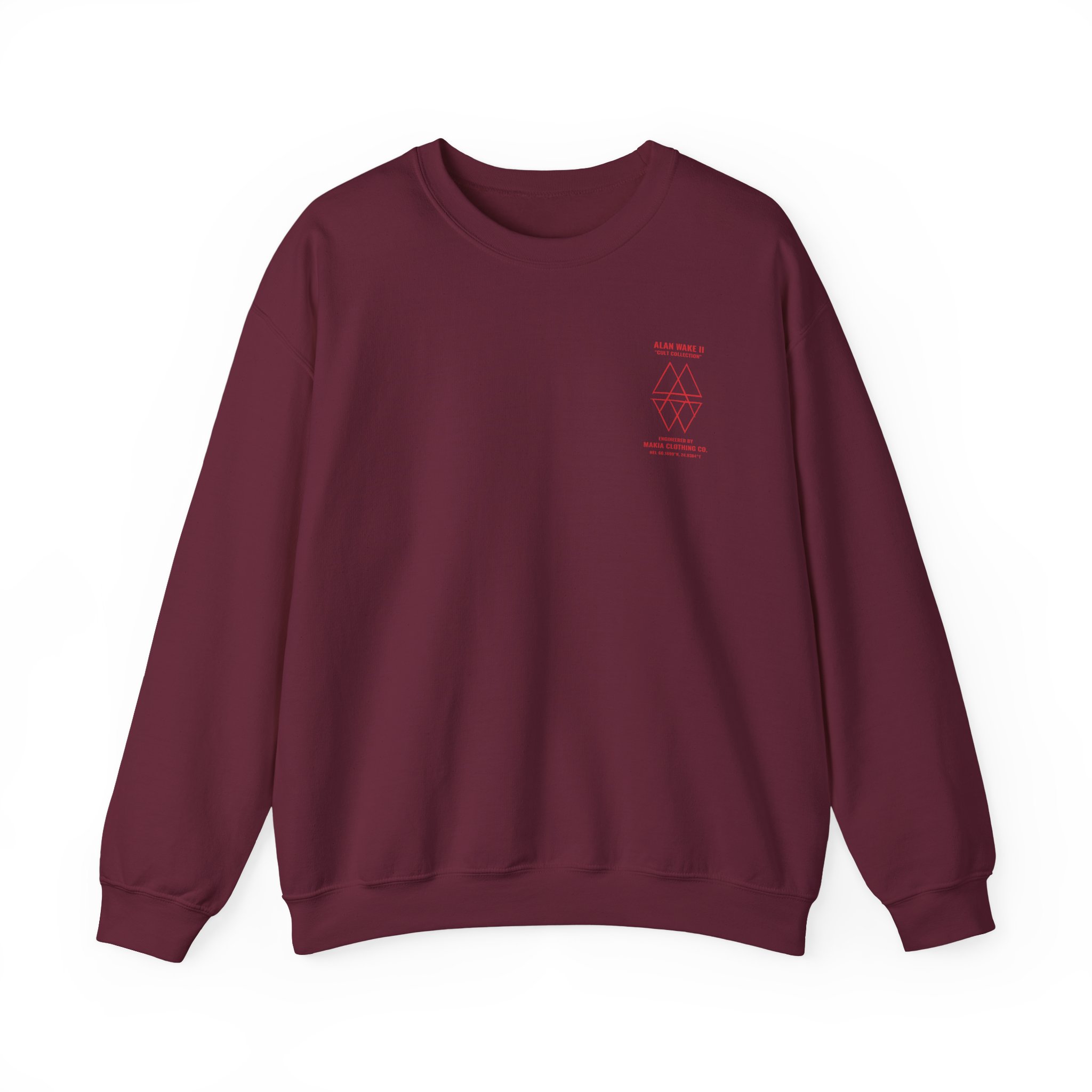 Alan Wake Faces Unisex Heavy Blend™ Crewneck Sweatshirt - Image 3