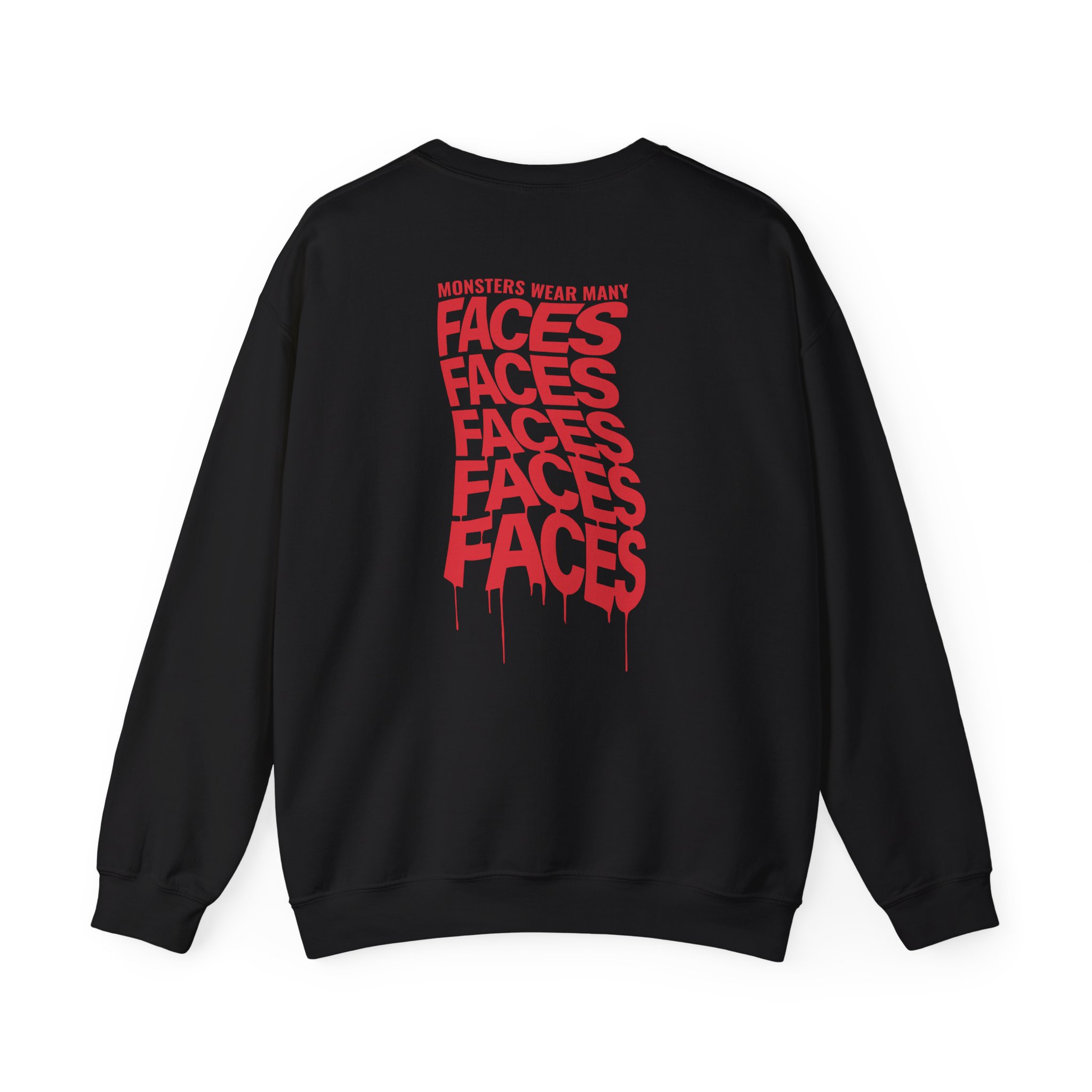 Alan Wake Faces Unisex Heavy Blend™ Crewneck Sweatshirt - Image 2