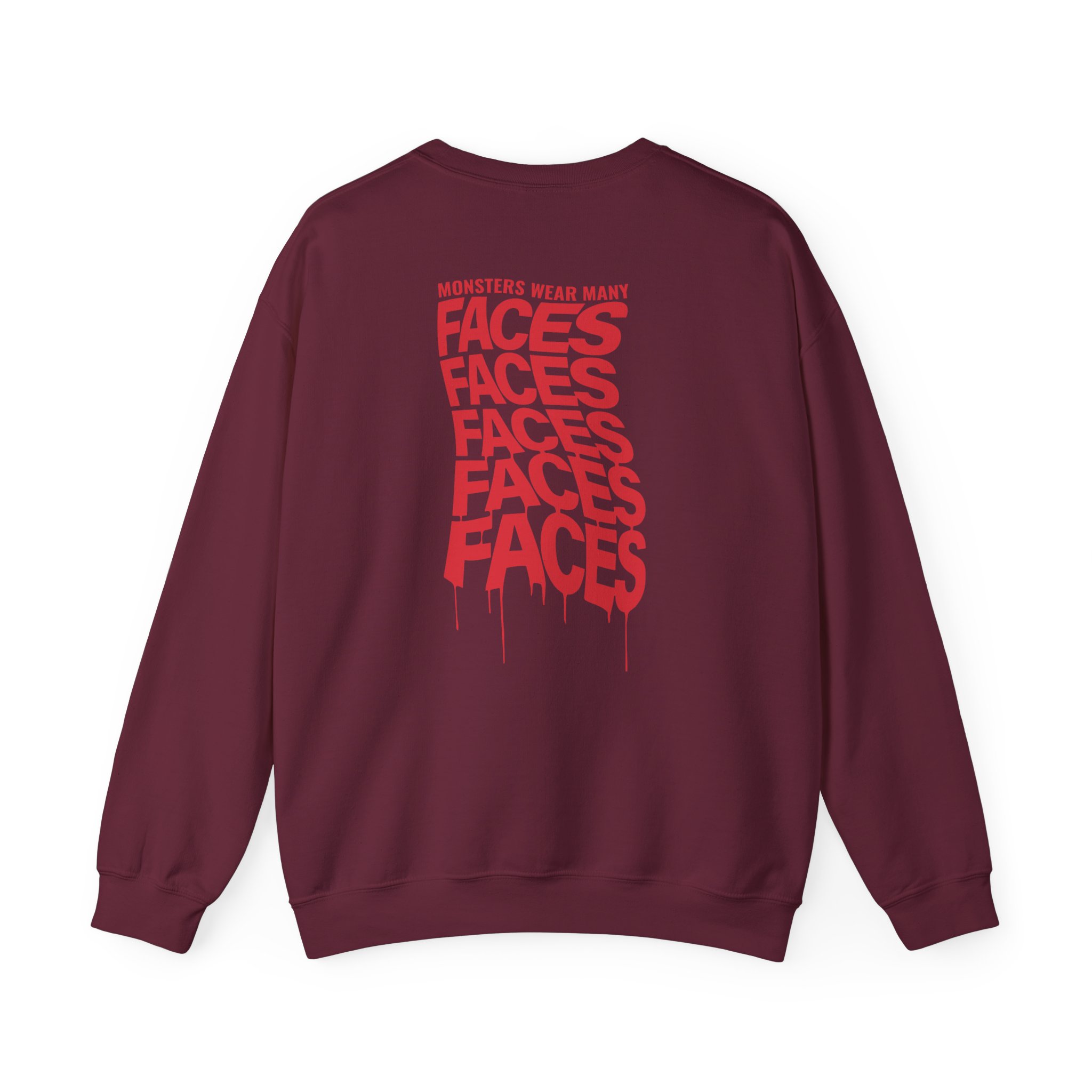 Alan Wake Faces Unisex Heavy Blend™ Crewneck Sweatshirt - Image 4