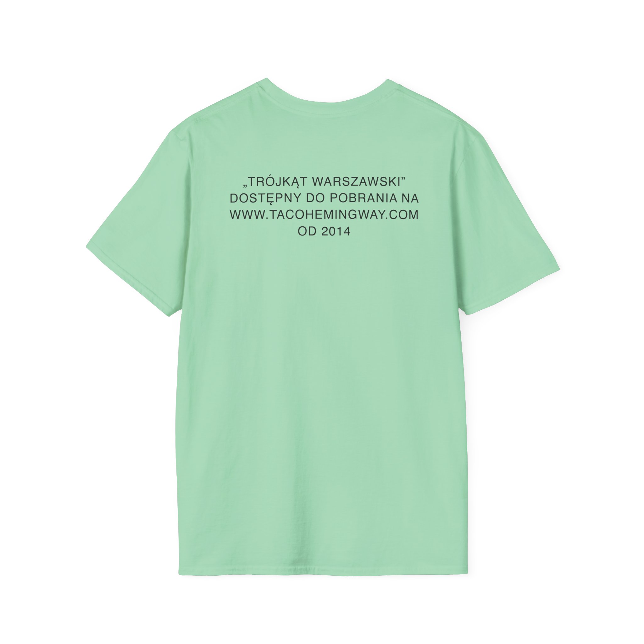 Taco Hemingway Warsaw Triangle Unisex Softstyle T-Shirt - Image 14