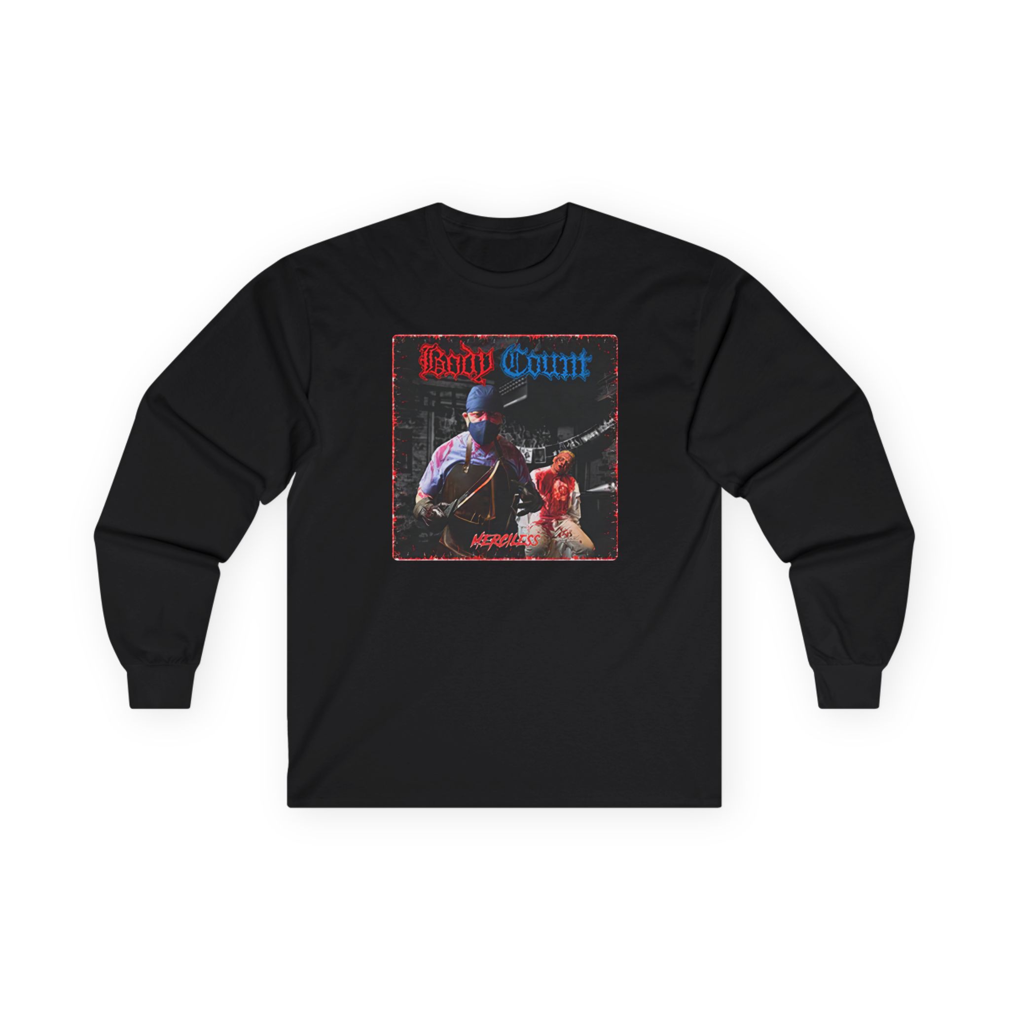 Body Count Merciless Album Unisex Ultra Cotton Long Sleeve Tee