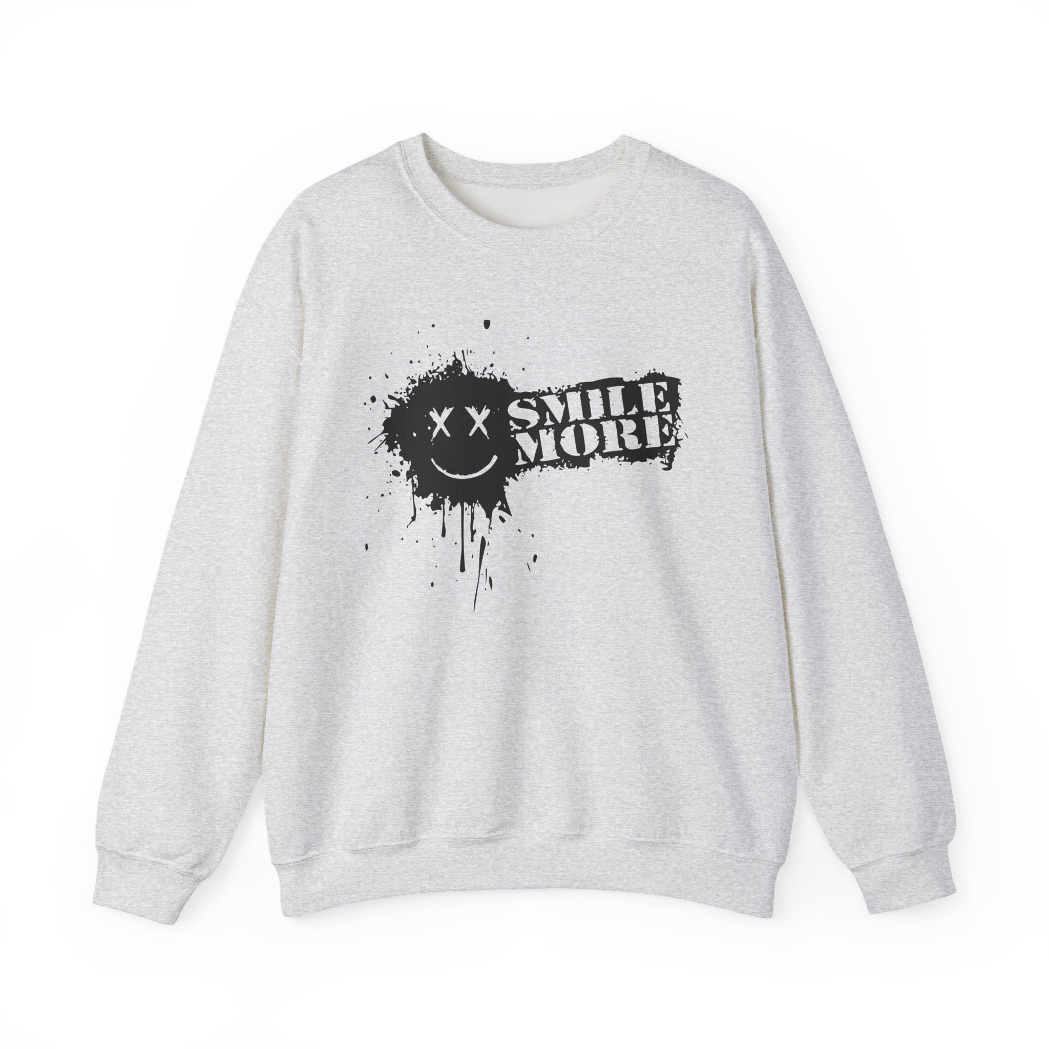 Roman Atwood Smile More Splatter Unisex Heavy Blend™ Crewneck Sweatshirt - Image 3