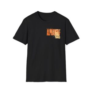 Alpha Wolf Clock Unisex Softstyle T-Shirt