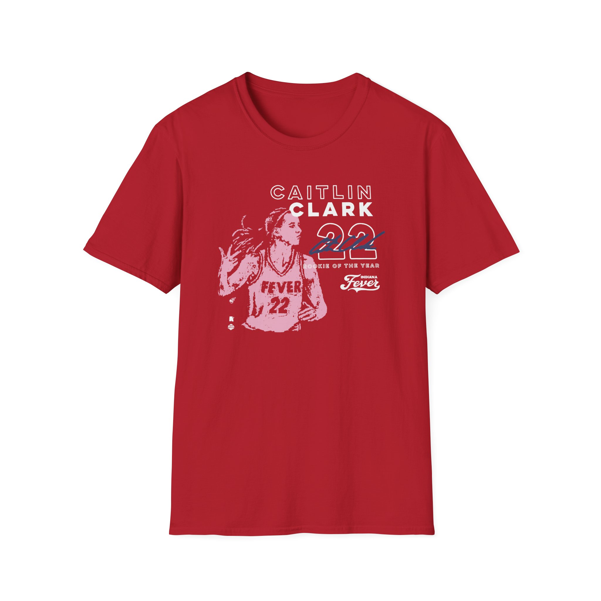 Caitlin Clark Rookie of the Year Unisex Softstyle T-Shirt - Image 15