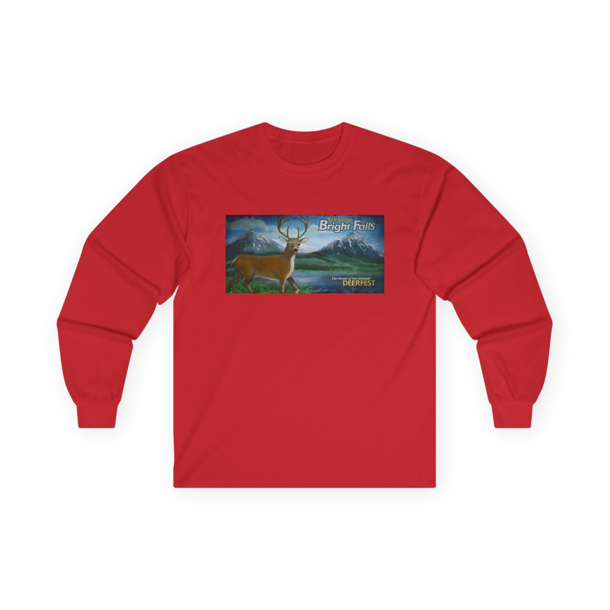 Alan Wake Falls souvenir Unisex Ultra Cotton Long Sleeve Tee - Image 11