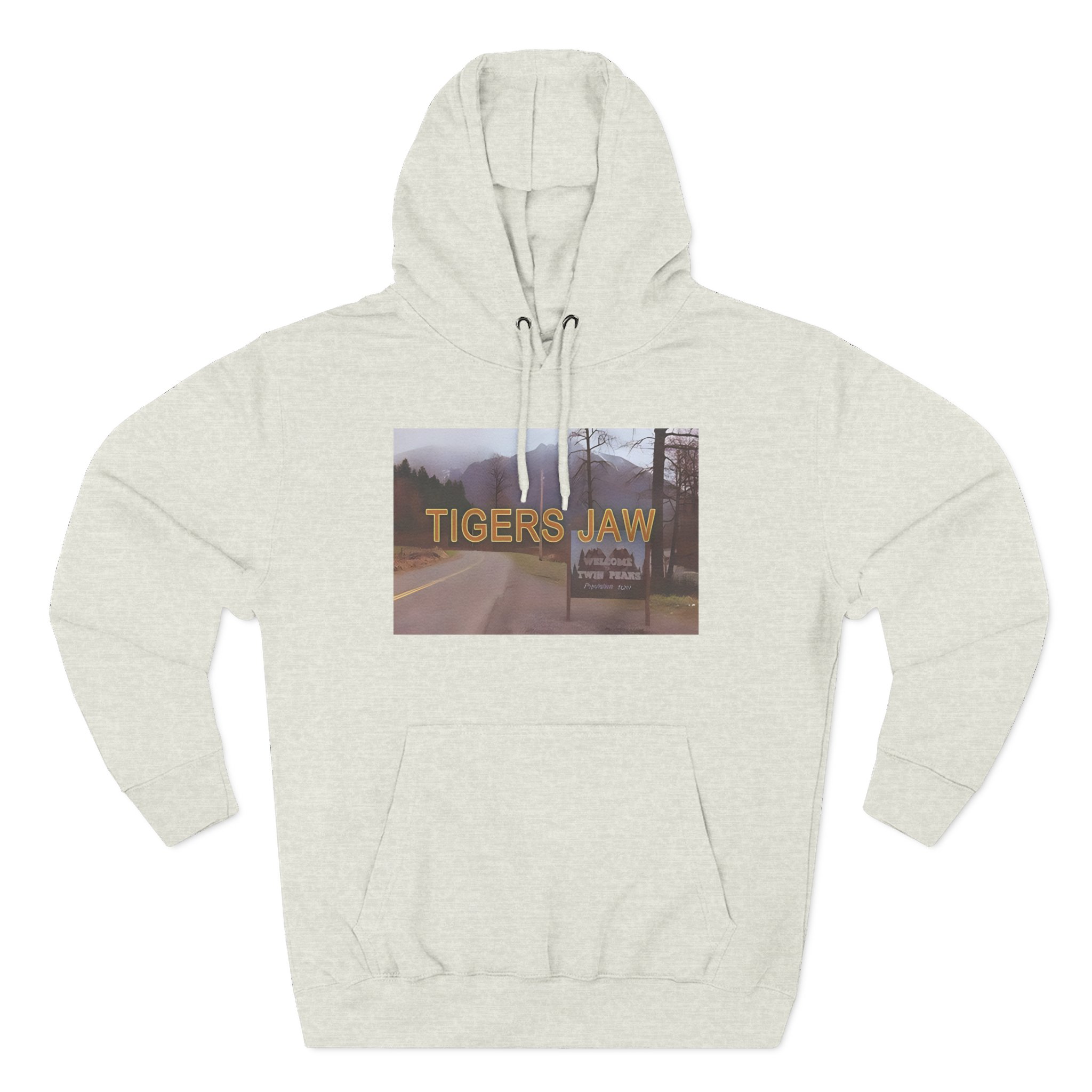 Tigers Jaw Twin Peaks Three-Panel Fleece Hoodie - Image 11