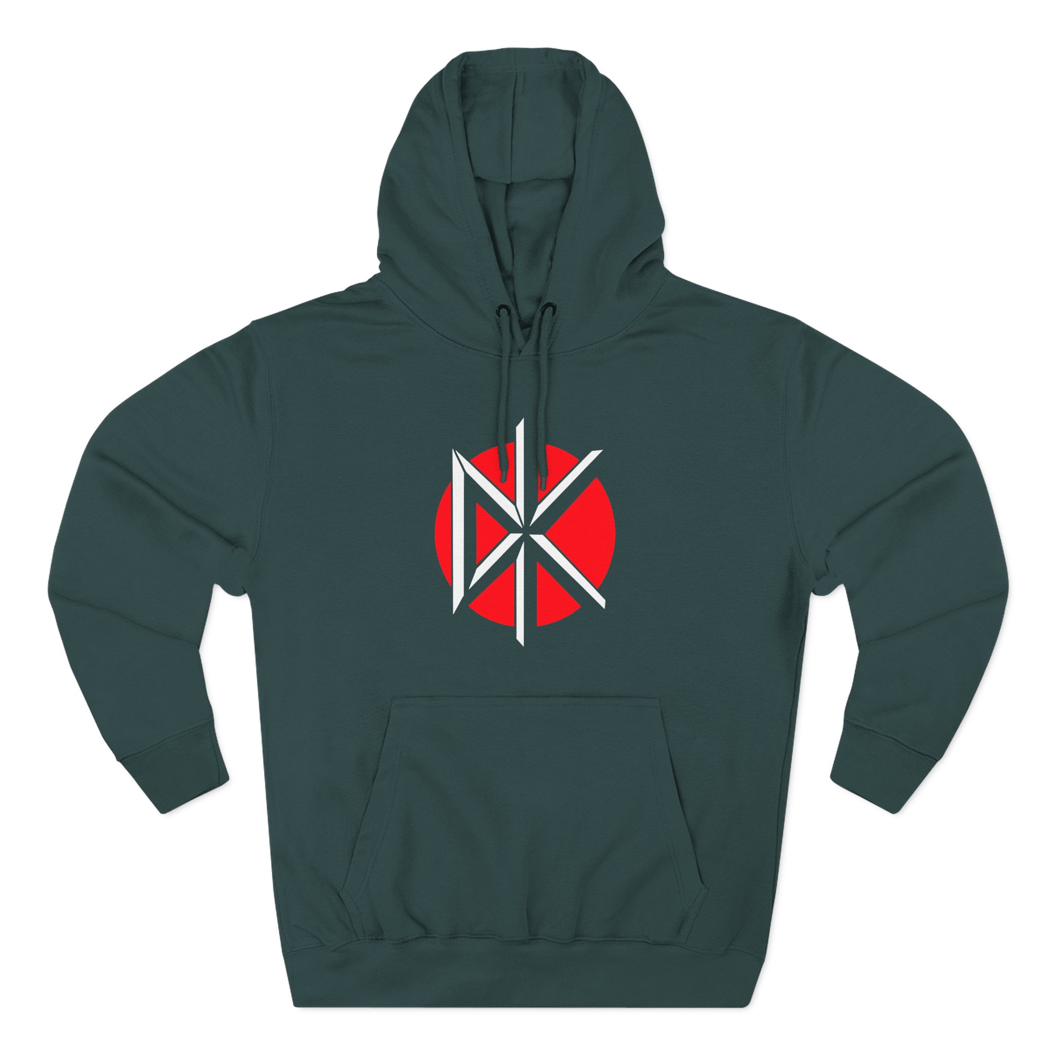 Dead Kennedys Authentic Band Logo Three-Panel Fleece Hoodie - Image 5