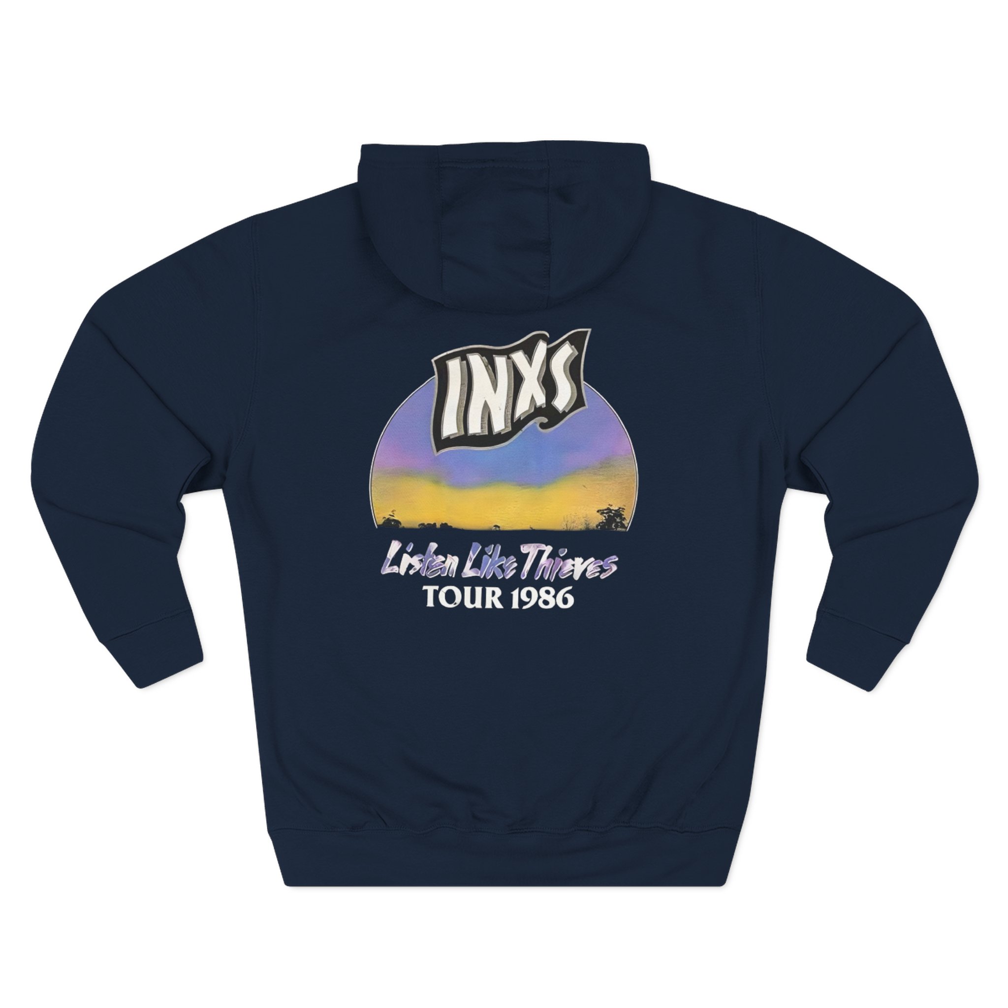 Inxs Llt Tour Three-Panel Fleece Hoodie - Image 6
