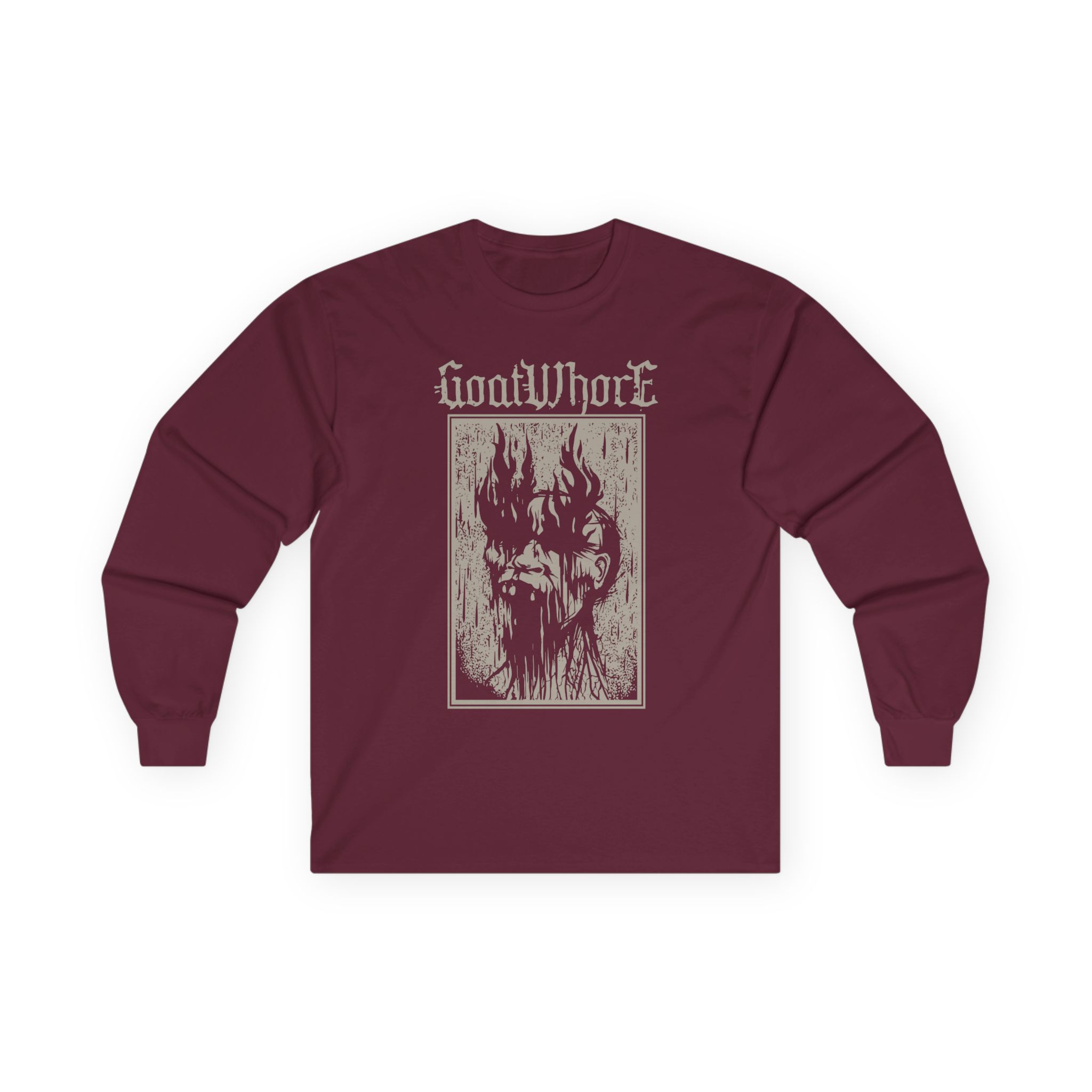 Goatwhore Q Unisex Ultra Cotton Long Sleeve Tee - Image 3