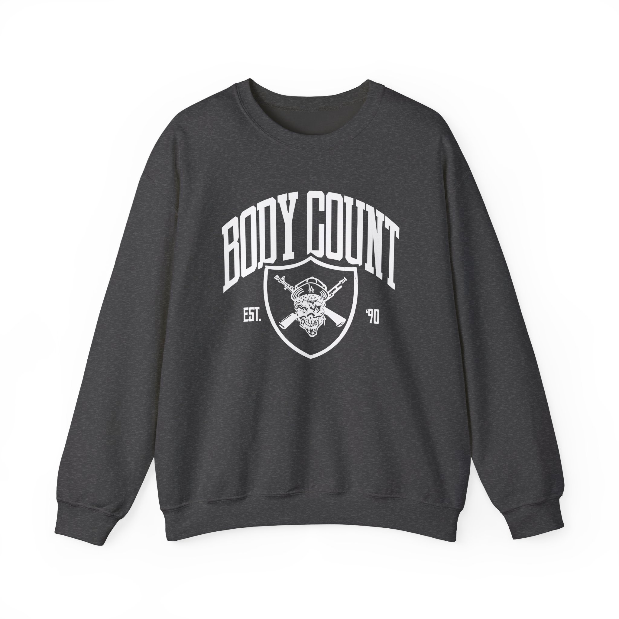 Body Count BC x LA Unisex Heavy Blend™ Crewneck Sweatshirt - Image 11