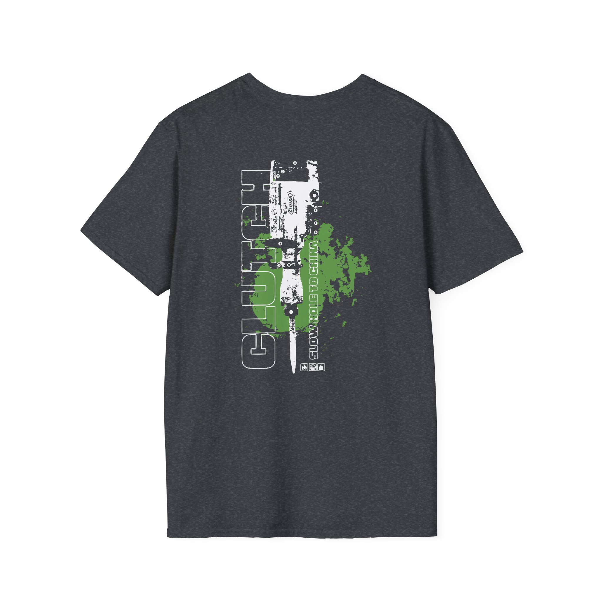 Clutch Jackhammer Unisex Softstyle T-Shirt - Image 12