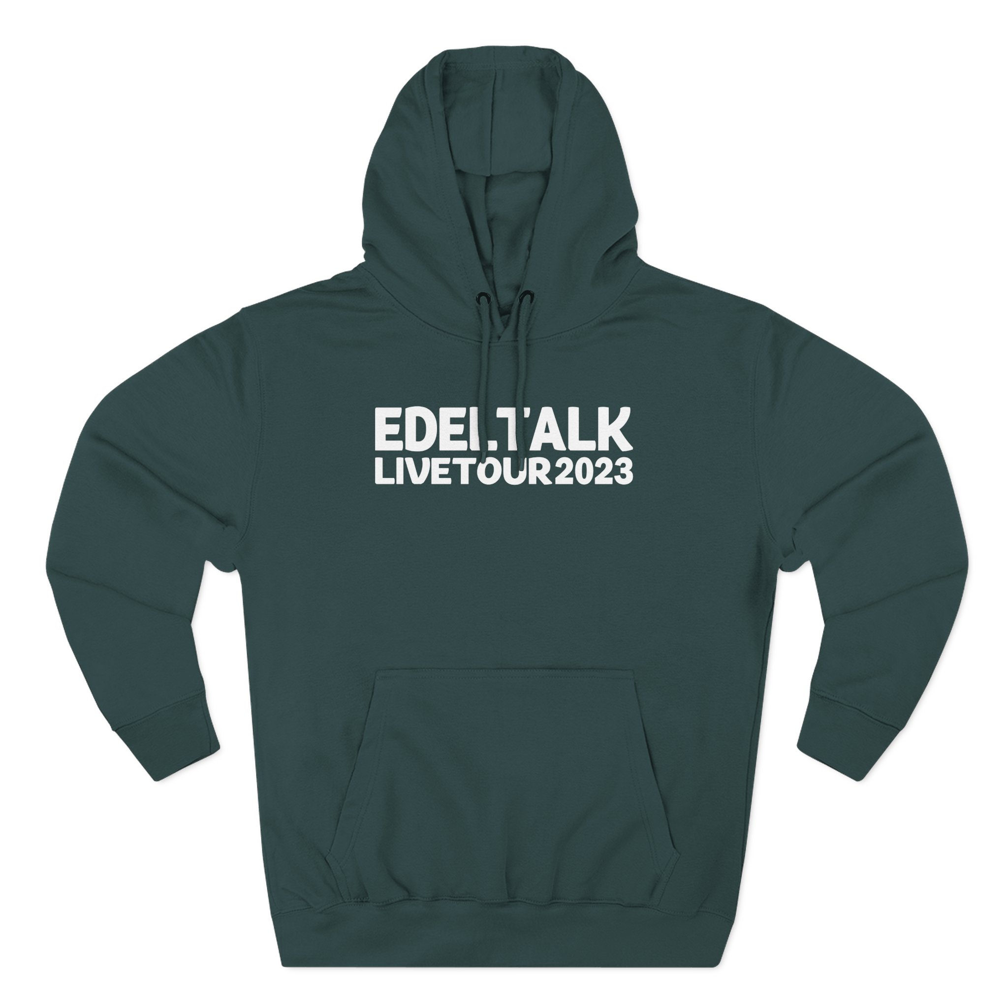 Edeltalk Podcast Livetour 2023 Three-Panel Fleece Hoodie - Image 7