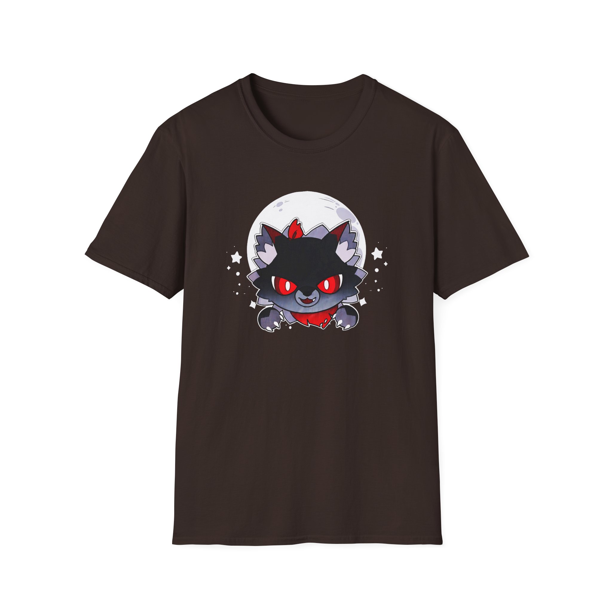 Aphmau Werewolf Cat Unisex Softstyle T-Shirt - Image 5