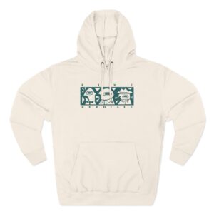 Lime Cordiale Imposter Syndrome Three-Panel Fleece Hoodie
