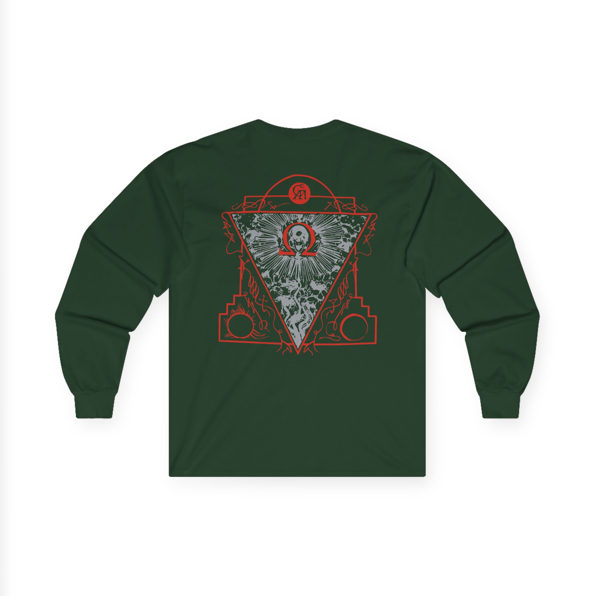 Goatwhore Red Fire Unisex Ultra Cotton Long Sleeve Tee - Image 4