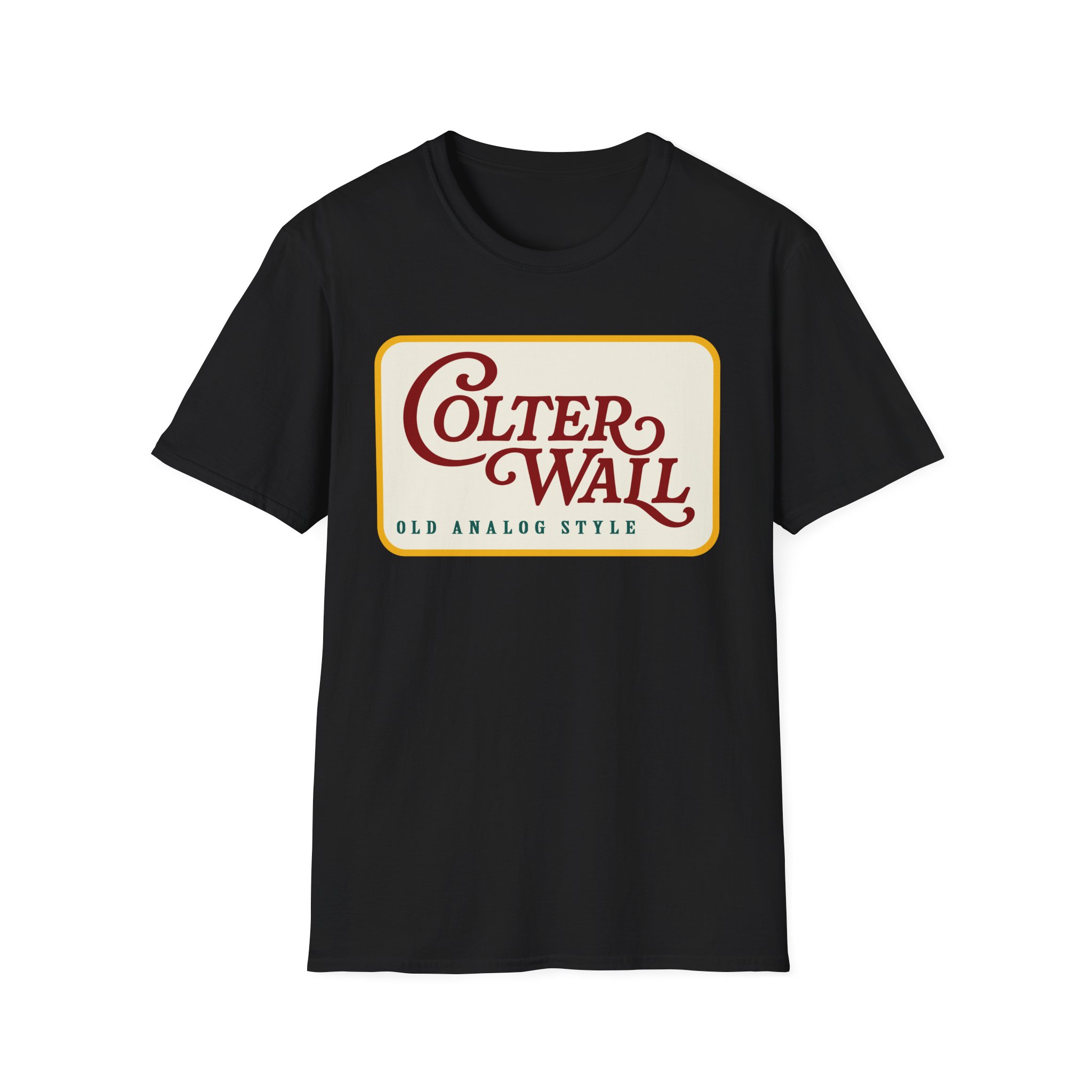 Colter Wall Old Analog Style Unisex Softstyle T-Shirt