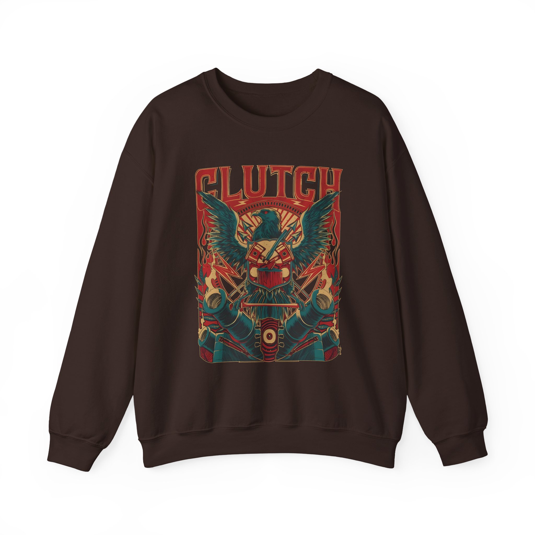 Clutch Eagle Eye Unisex Heavy Blend™ Crewneck Sweatshirt - Image 7