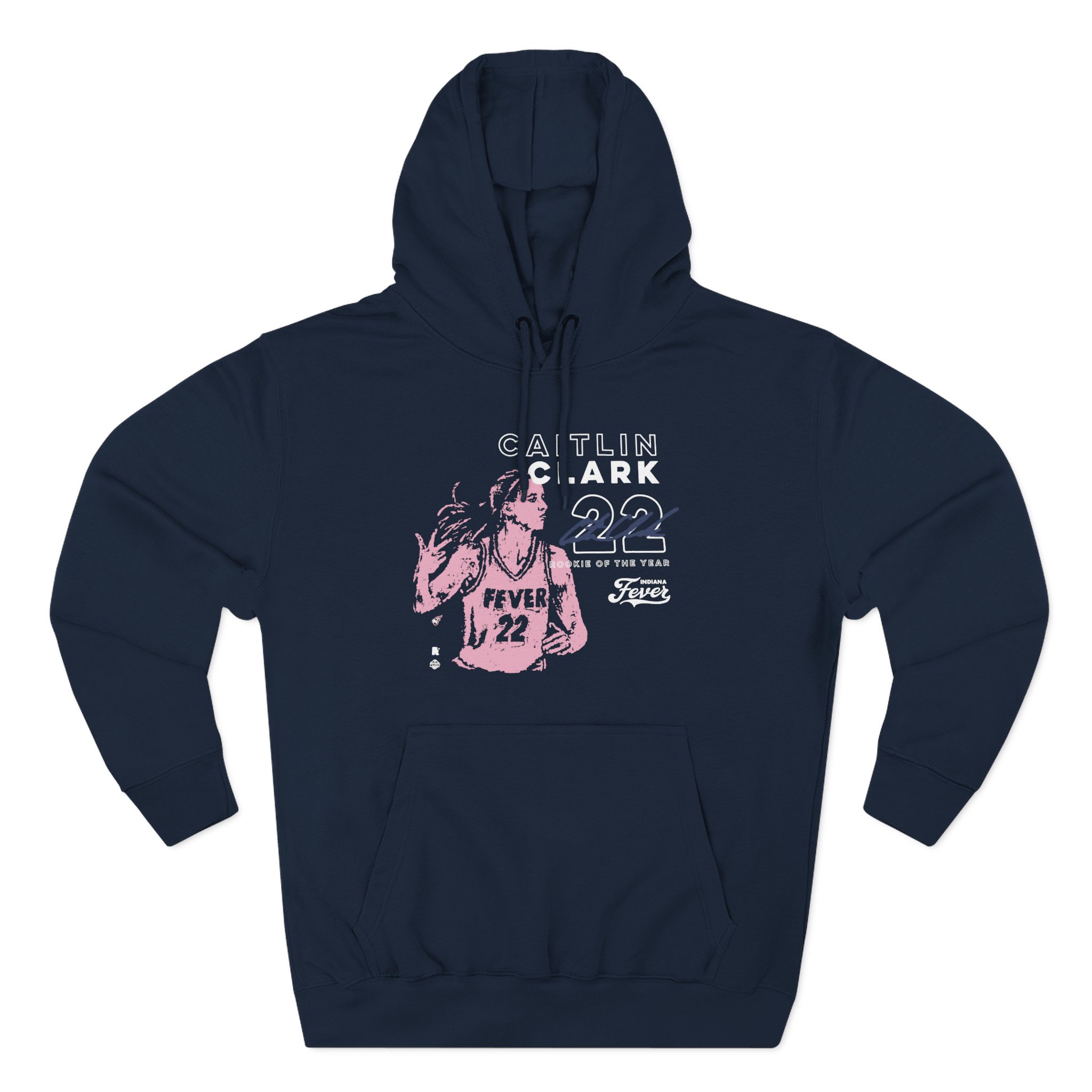 Caitlin Clark Rookie of the Year Three-Panel Fleece Hoodie - Image 9