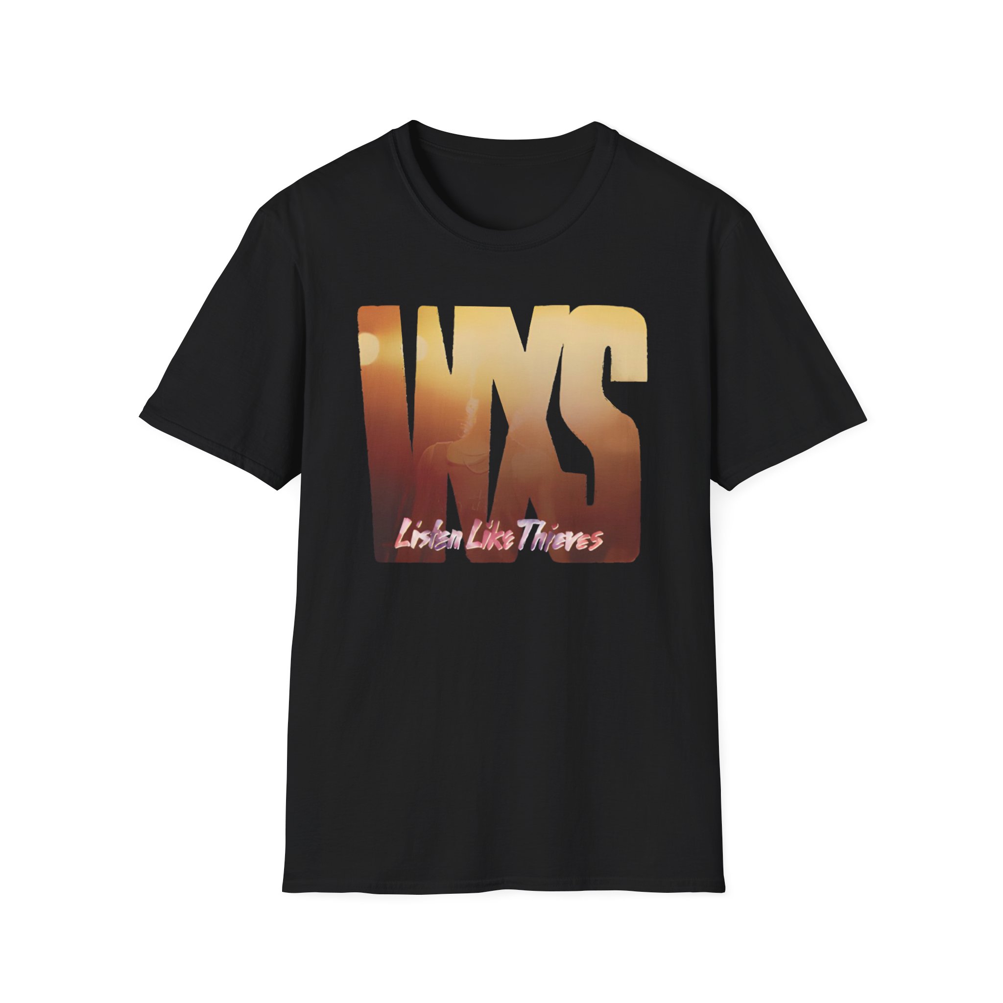 Inxs Listen Like Thieves Unisex Softstyle T-Shirt
