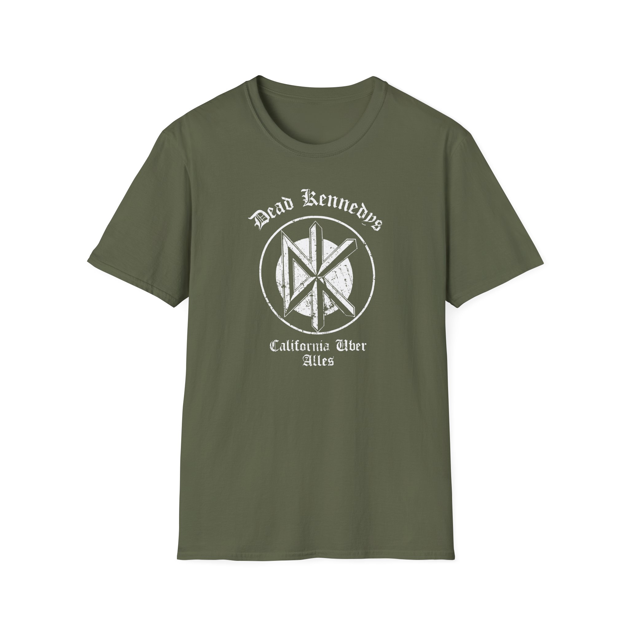 Dead Kennedys alifornia Uber Alles Unisex Softstyle T-Shirt - Image 5