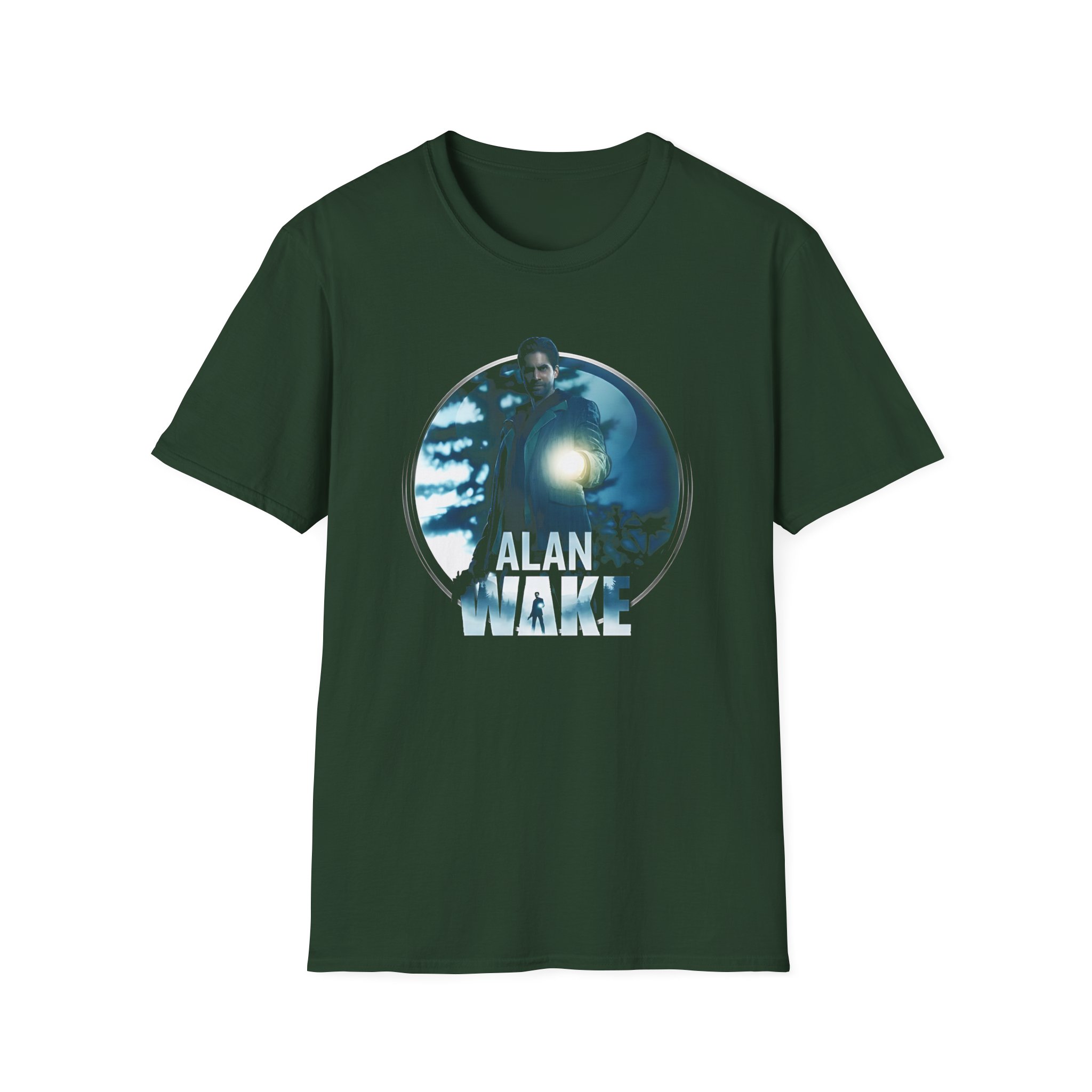 Alan Wake Bright Falls Unisex Softstyle T-Shirt - Image 5