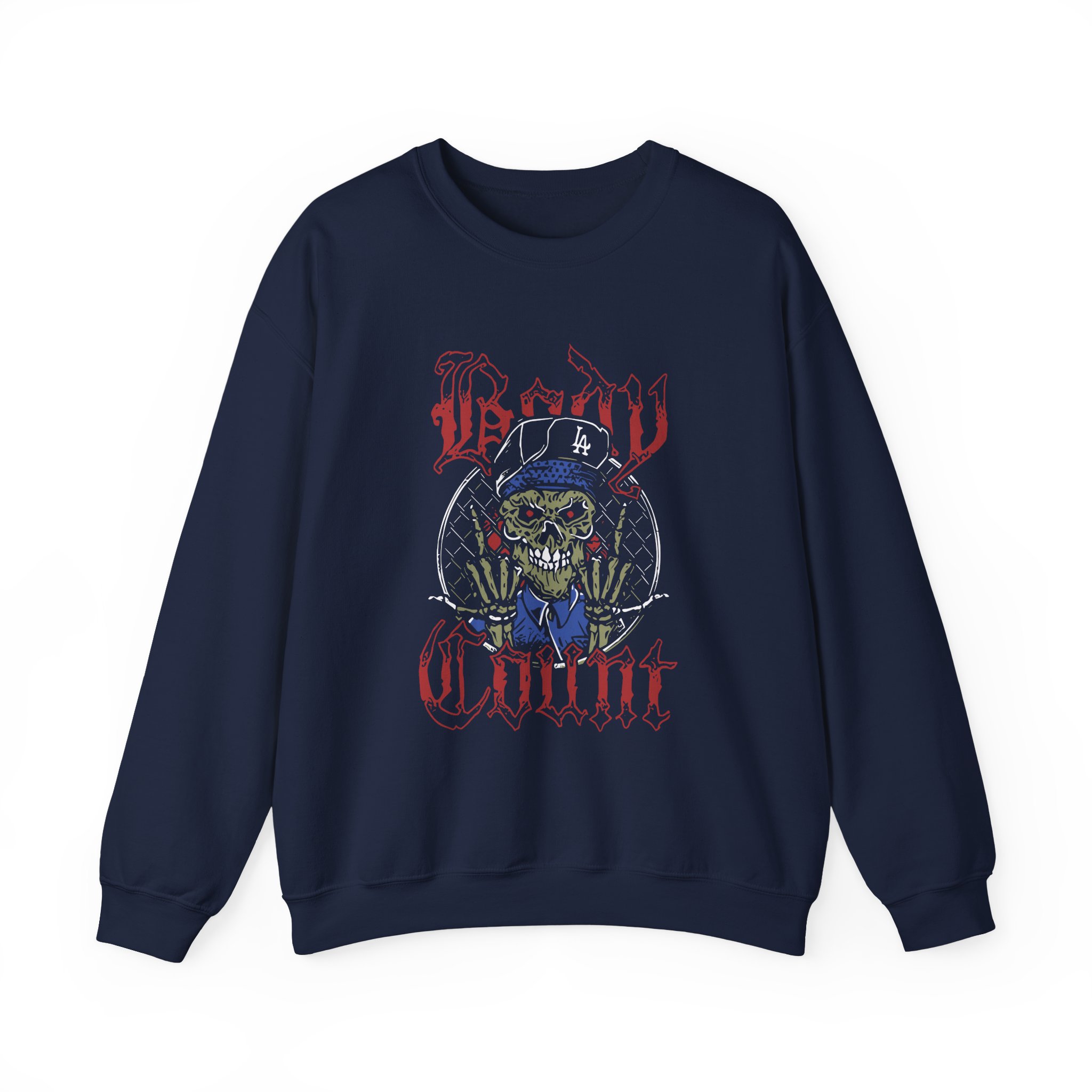 Body Count Skull Mascot Unisex Heavy Blend™ Crewneck Sweatshirt - Image 7