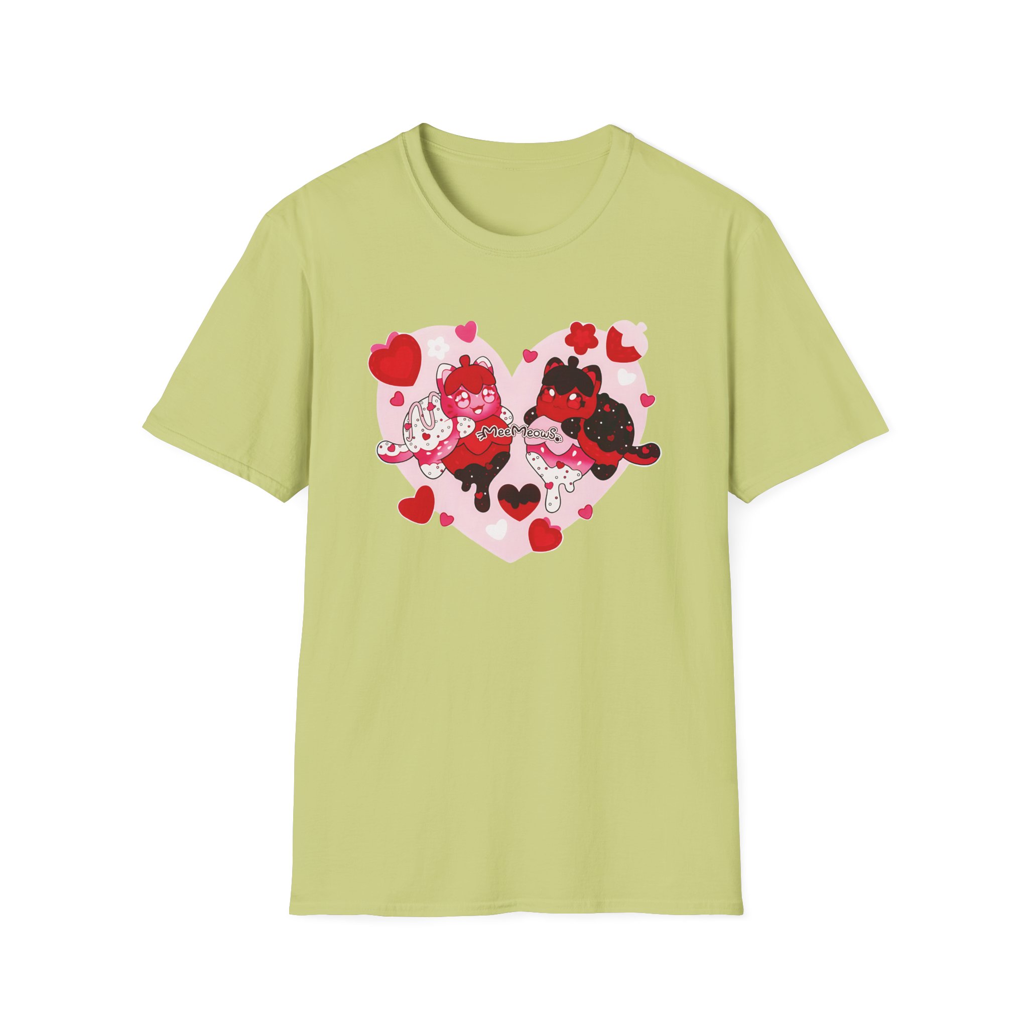 Aphmau Valentine's Day Unisex Softstyle T-Shirt - Image 13