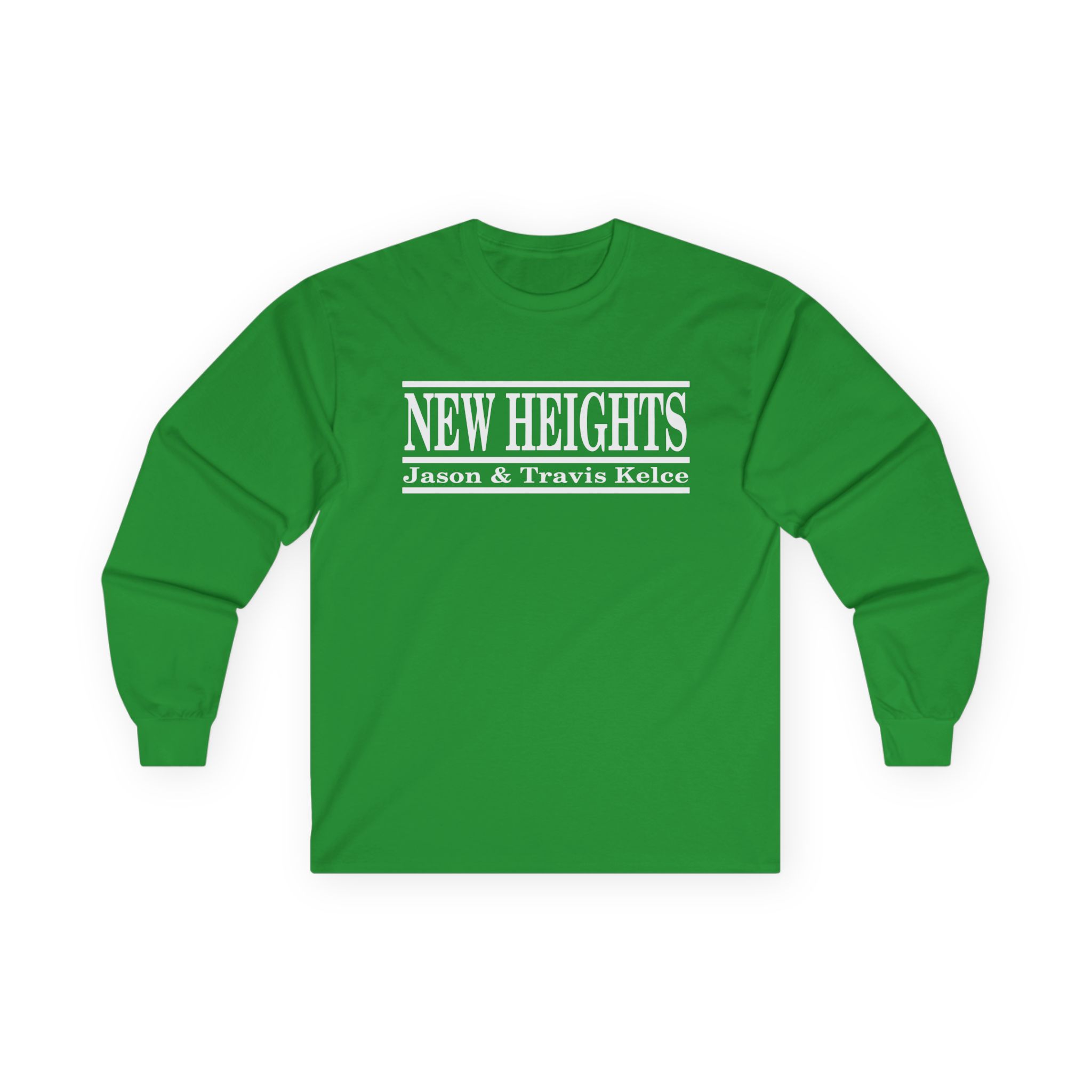 New Heights Jason And Travis Kelce Unisex Ultra Cotton Long Sleeve Tee - Image 9