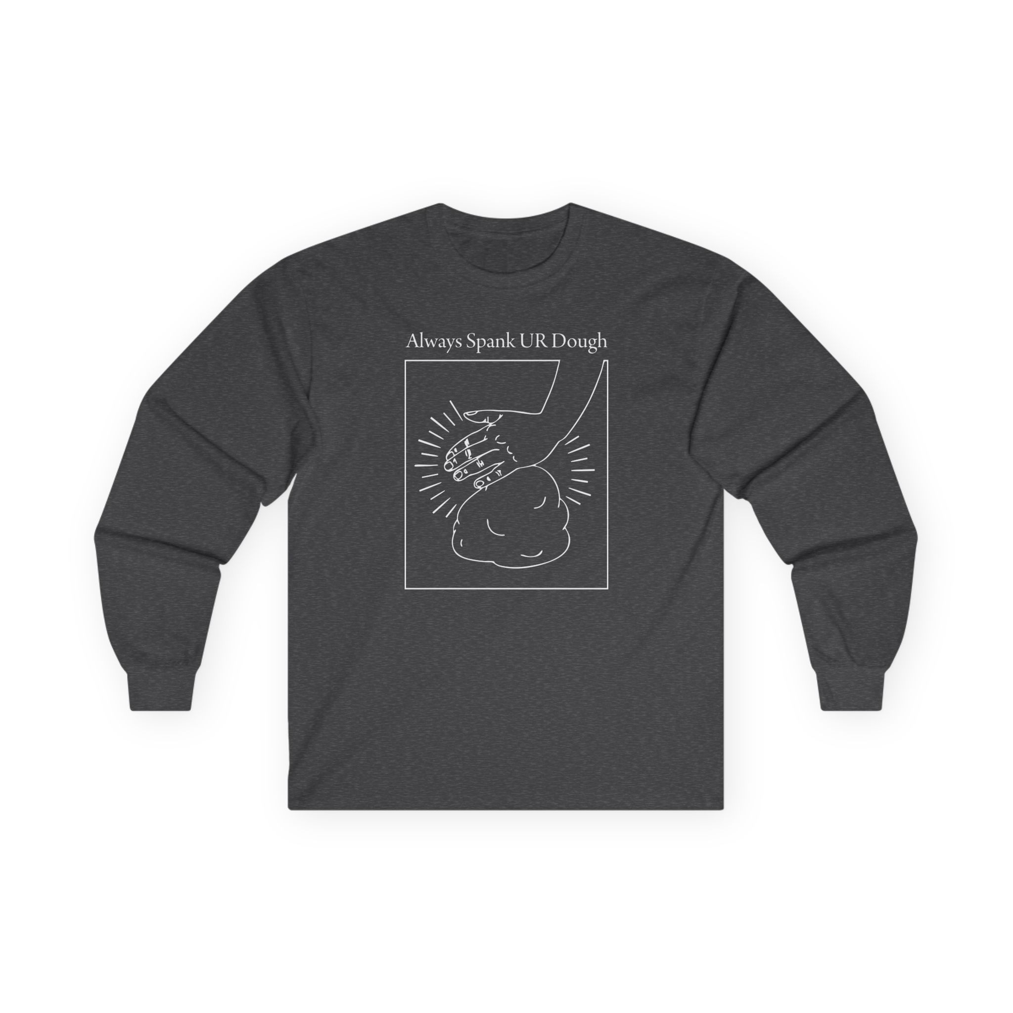Joshua Weissman Always Spank Ur Dough Unisex Ultra Cotton Long Sleeve Tee - Image 9