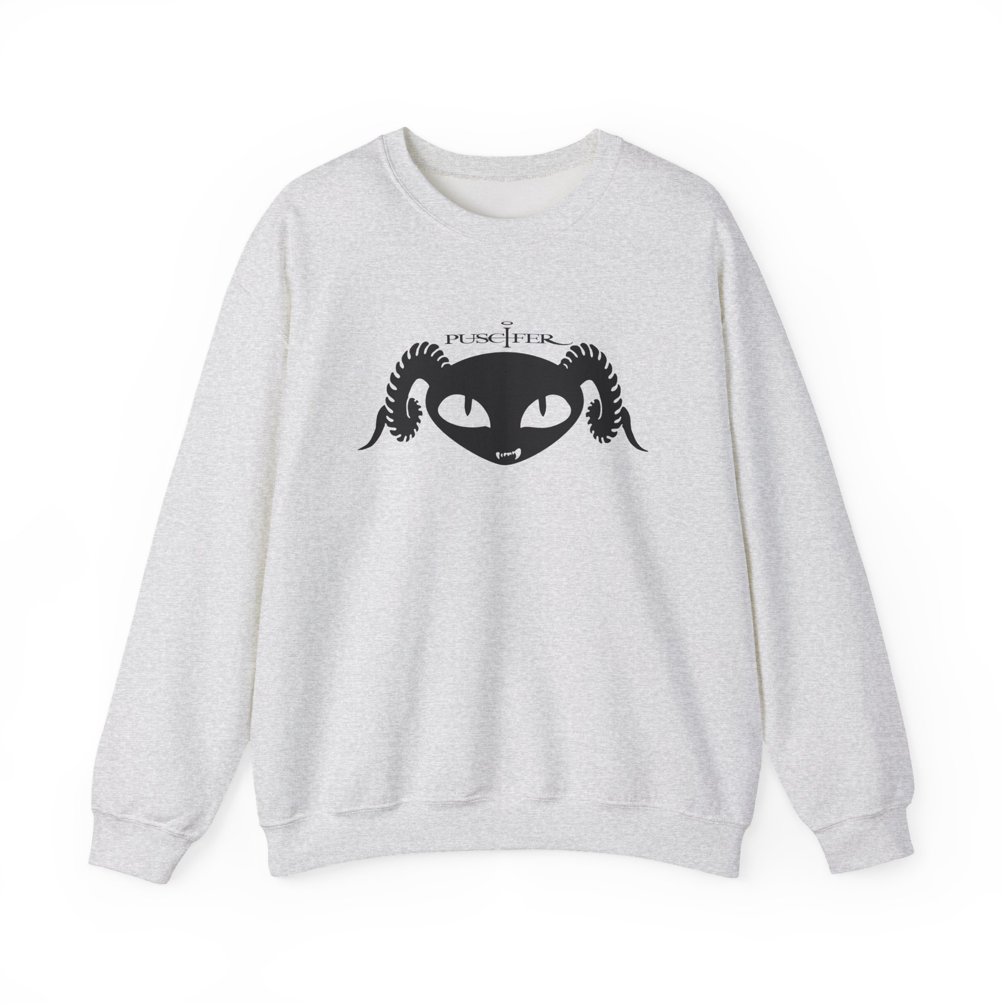 Puscifer Logo Unisex Heavy Blend™ Crewneck Sweatshirt - Image 3