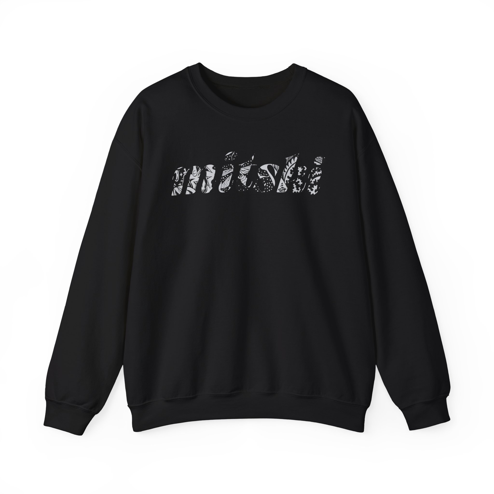 Mitski Flower Logo Unisex Heavy Blend™ Crewneck Sweatshirt