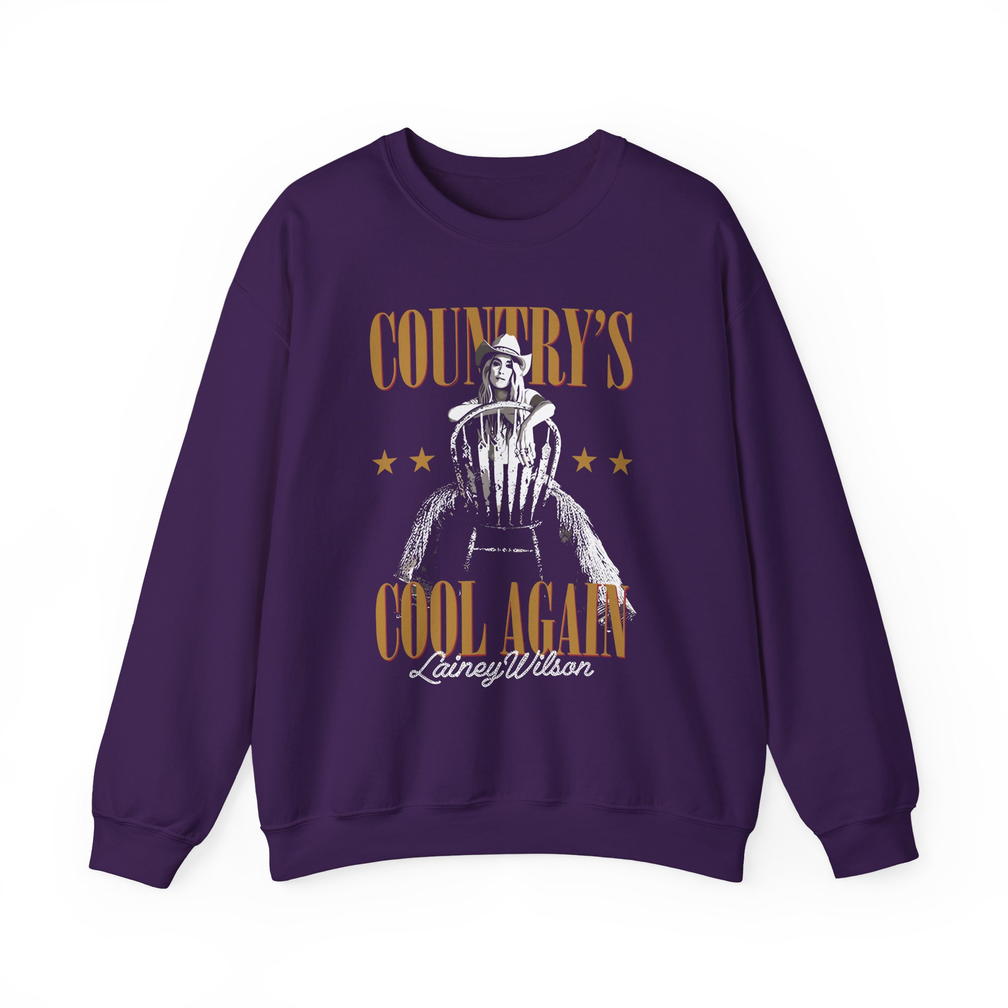 Lainey Wilson Country's Cool Again Unisex Heavy Blend™ Crewneck Sweatshirt - Image 21