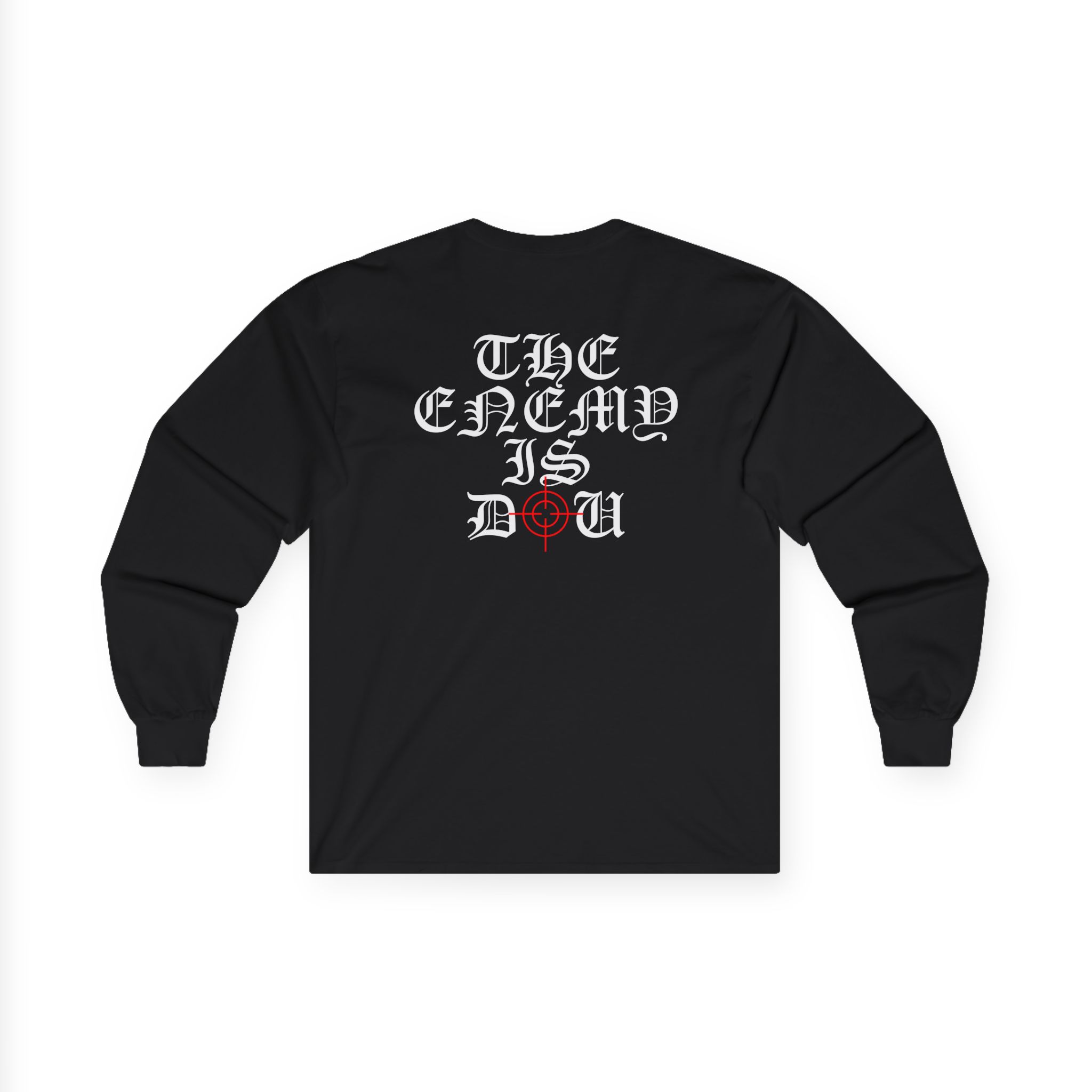 Harms Way The Enemy Is You Unisex Ultra Cotton Long Sleeve Tee - Image 2