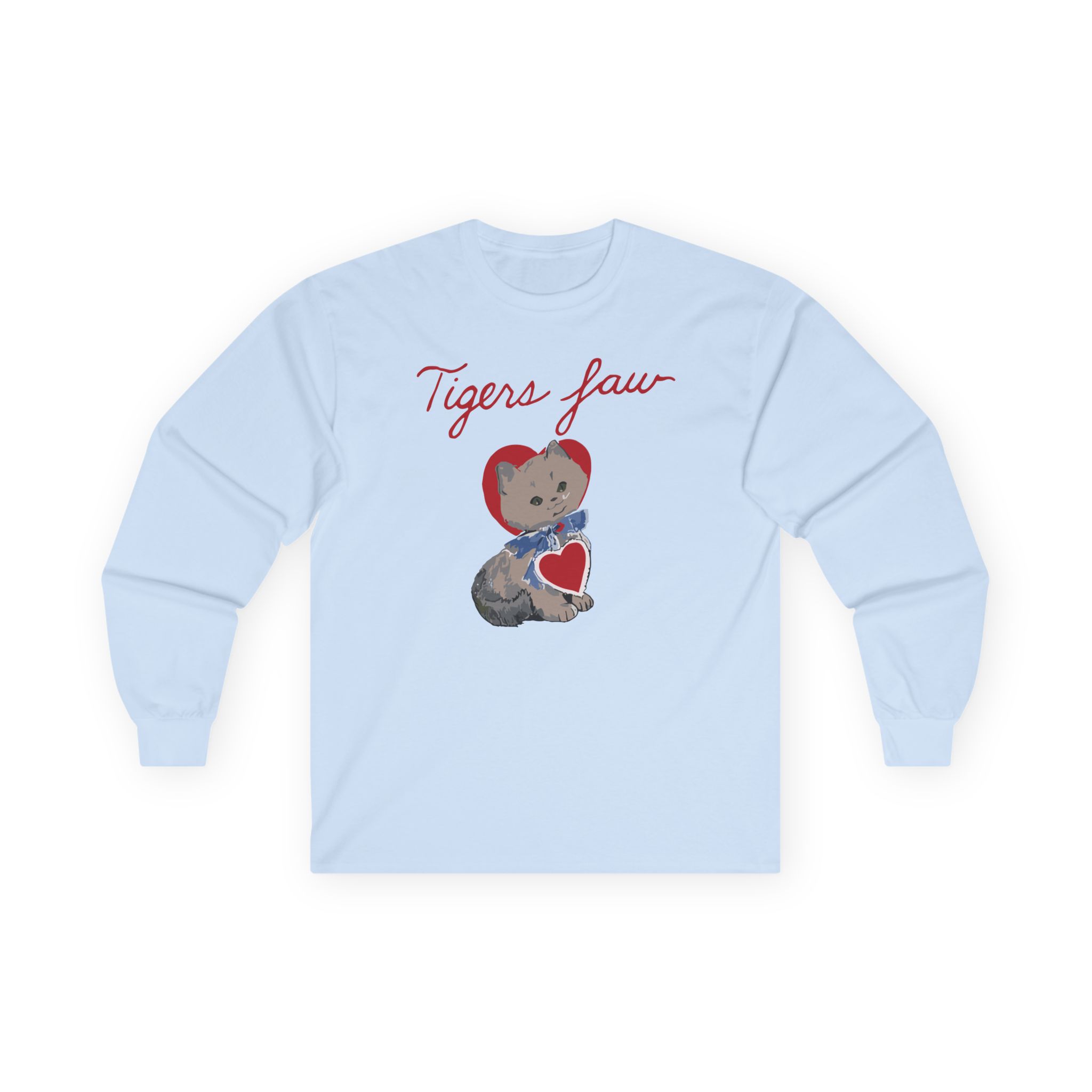 Tigers Jaw kitty baby Unisex Ultra Cotton Long Sleeve Tee - Image 13