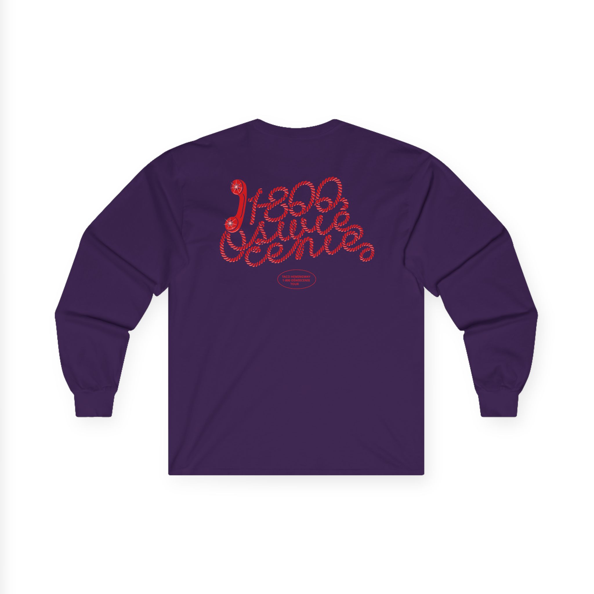 Taco Hemingway 1-800-tour Unisex Ultra Cotton Long Sleeve Tee - Image 12