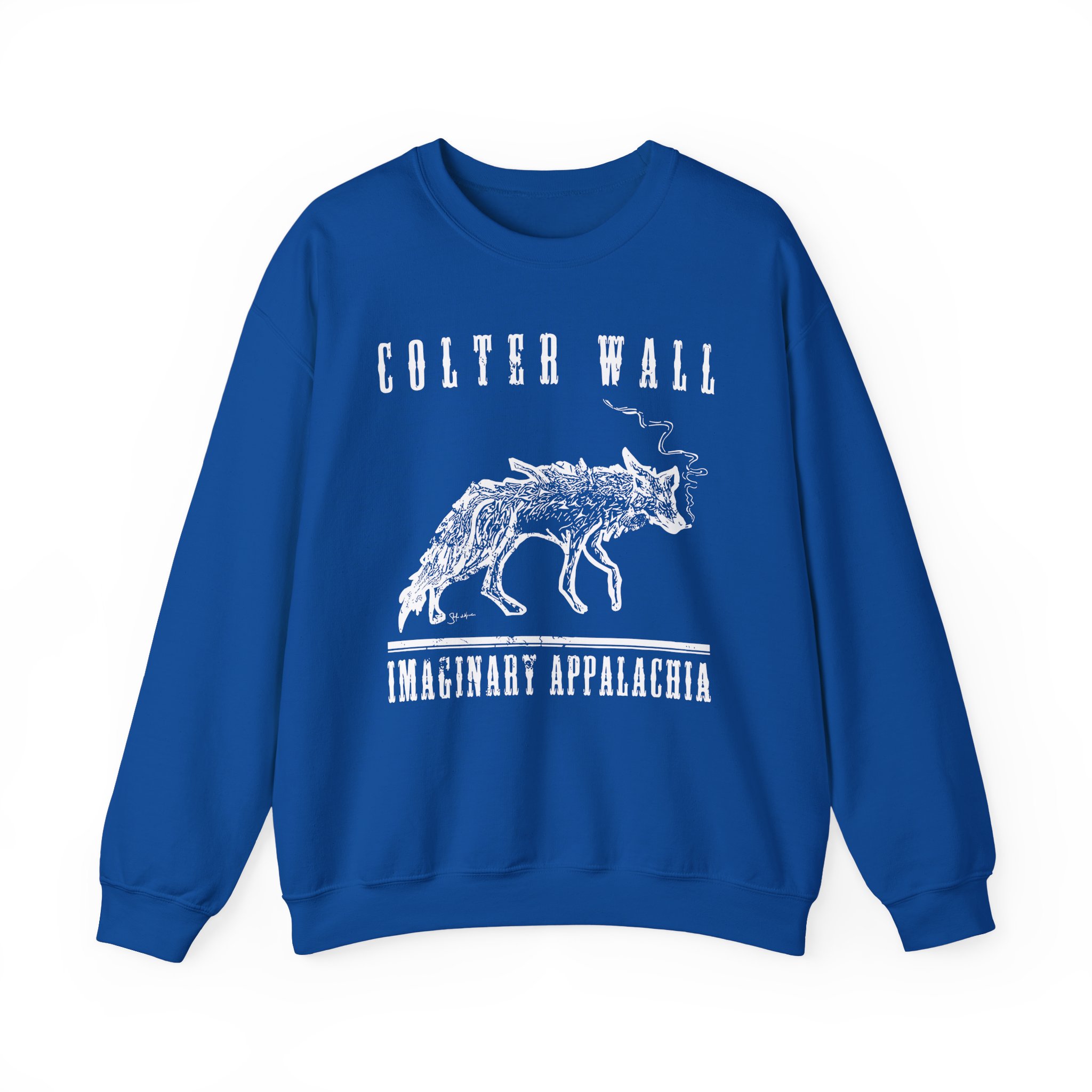 Colter Wall Imaginary Appalachia Unisex Heavy Blend™ Crewneck Sweatshirt - Image 13