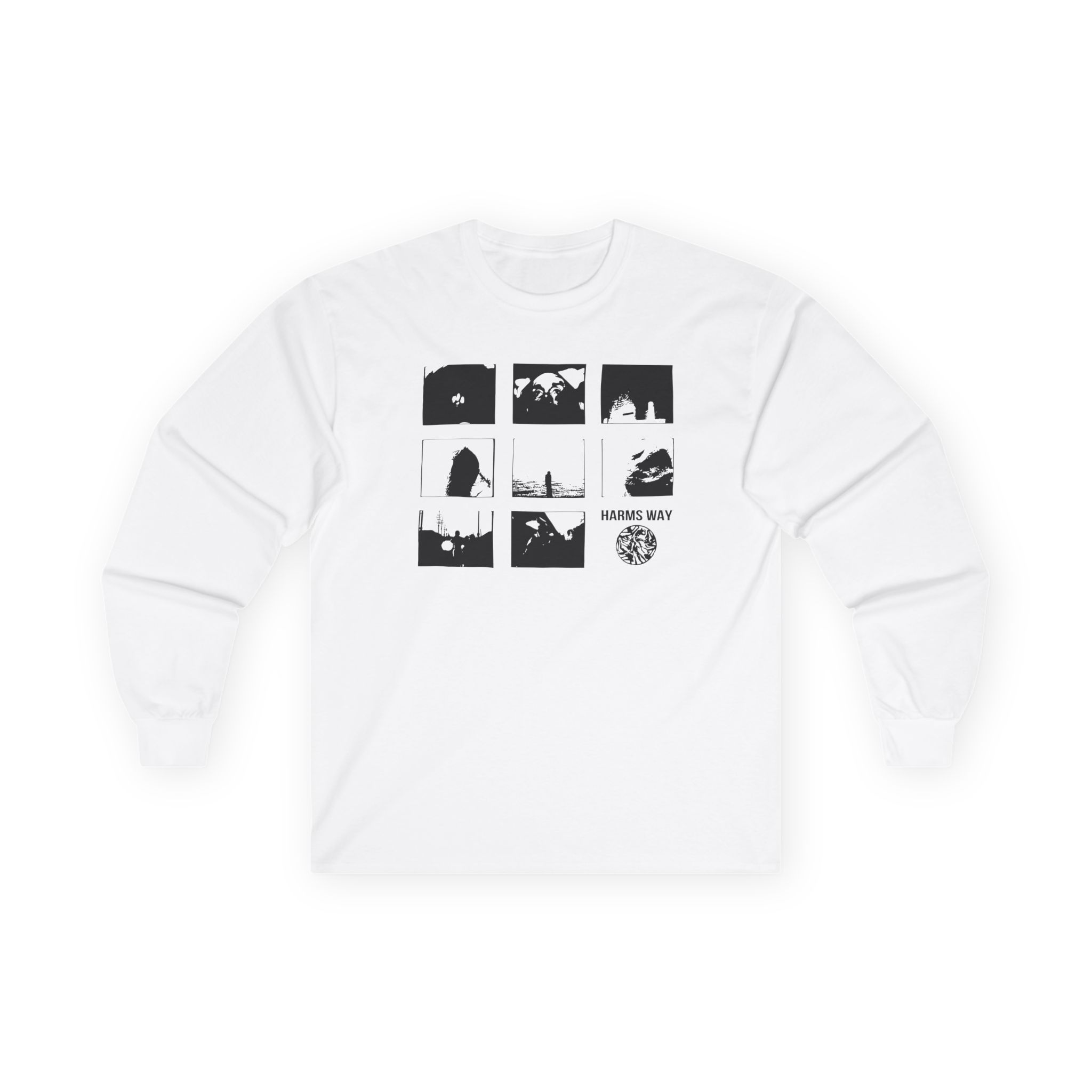 Harms Way Silent Wolf Unisex Ultra Cotton Long Sleeve Tee