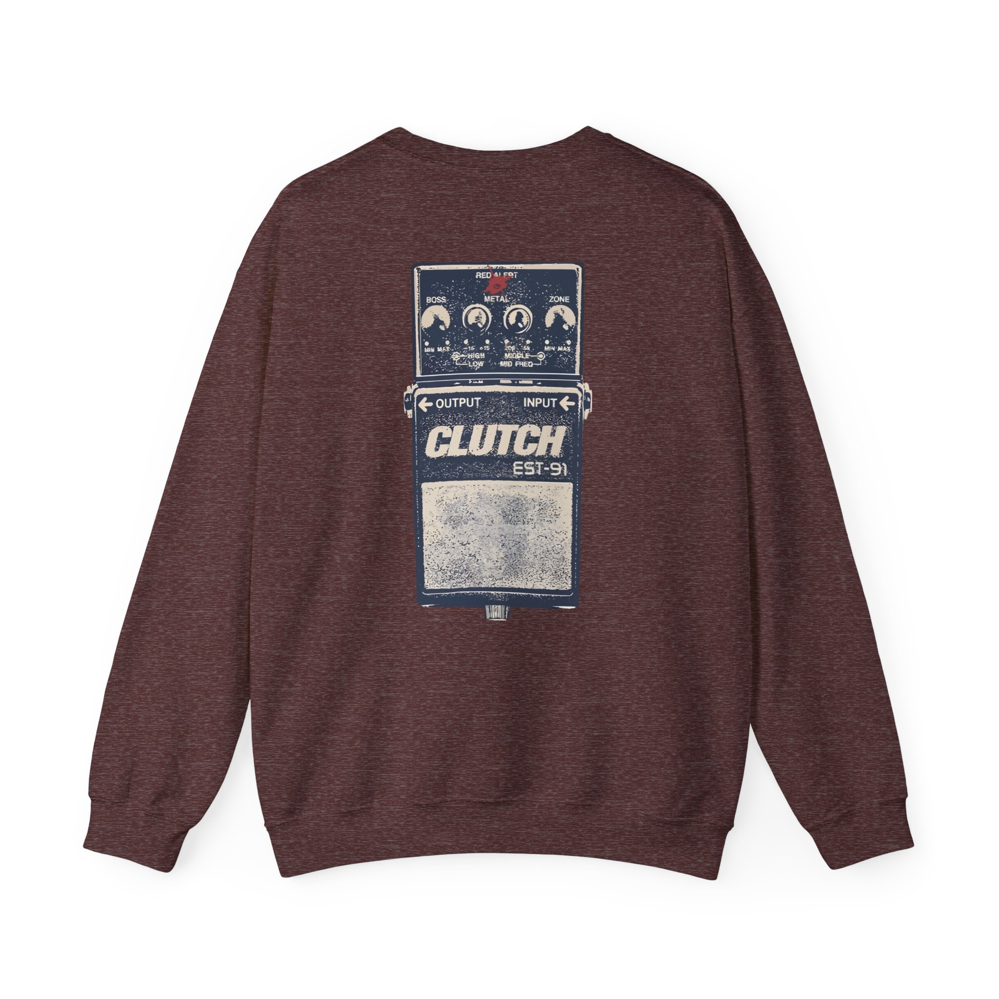 Clutch Red Alert Unisex Heavy Blend™ Crewneck Sweatshirt - Image 4