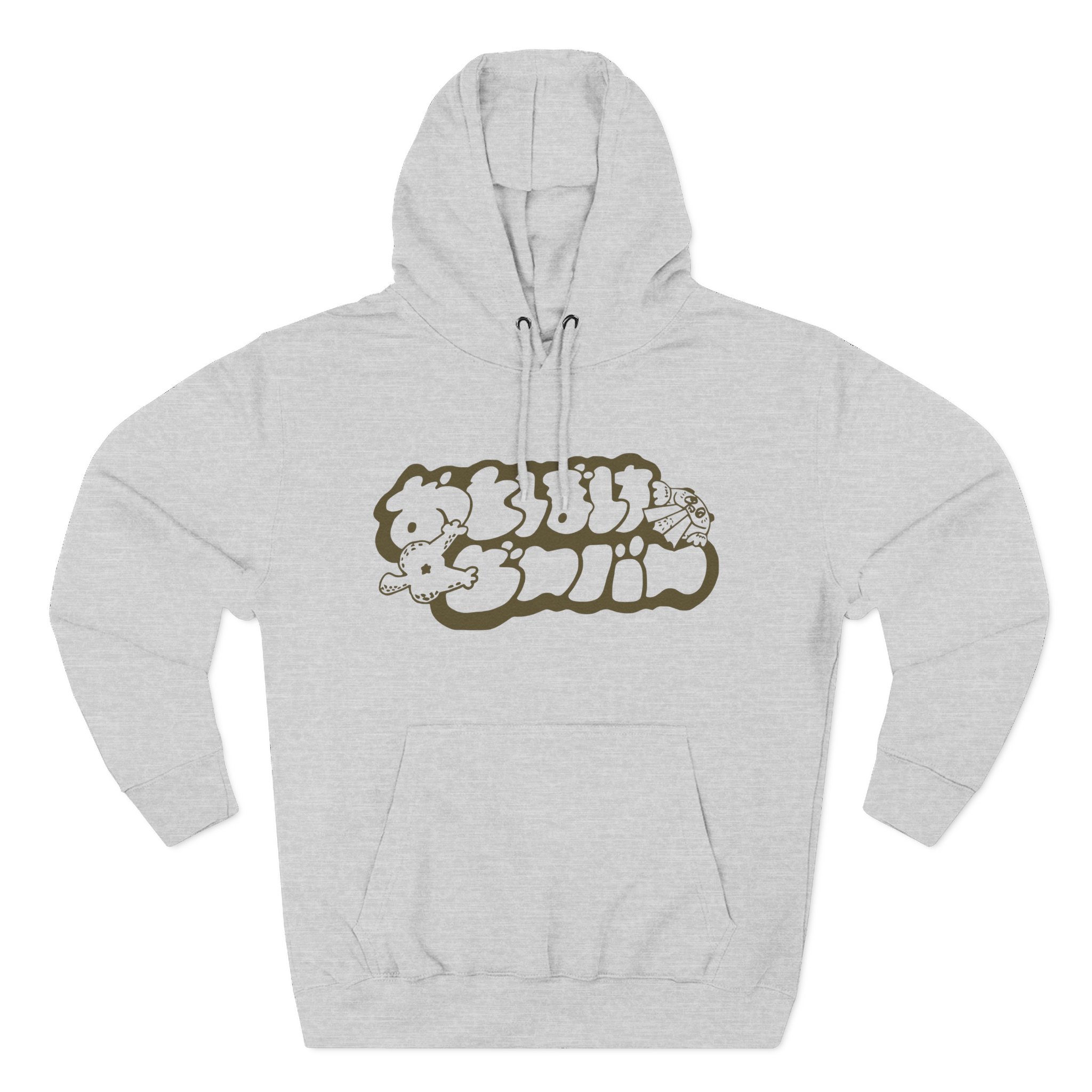 Otoboke Beaver Shimmer Print Logo Three-Panel Fleece Hoodie - Image 5