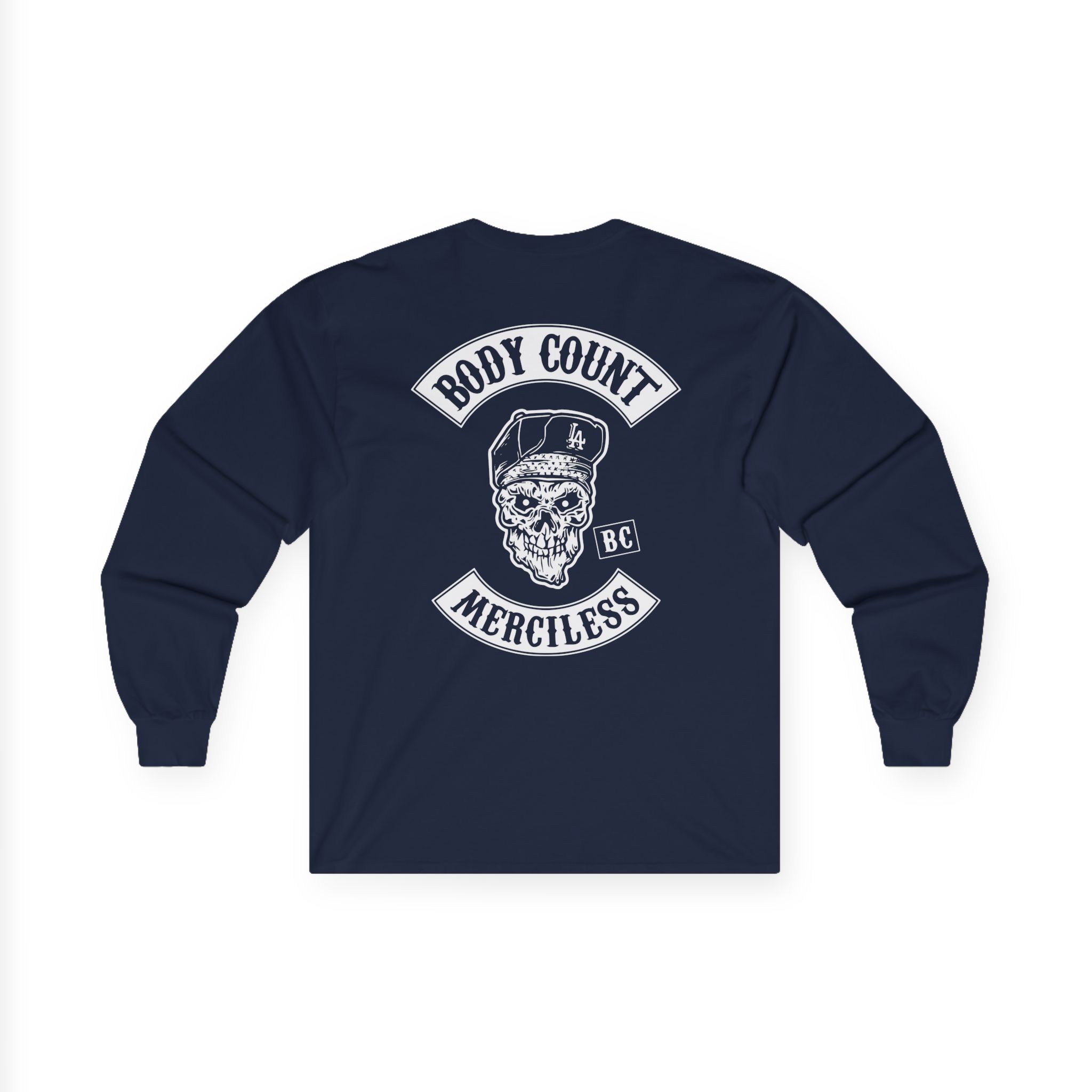 Body Count Biker Unisex Ultra Cotton Long Sleeve Tee - Image 12