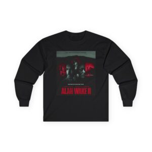 Alan Wake Poster Unisex Ultra Cotton Long Sleeve Tee